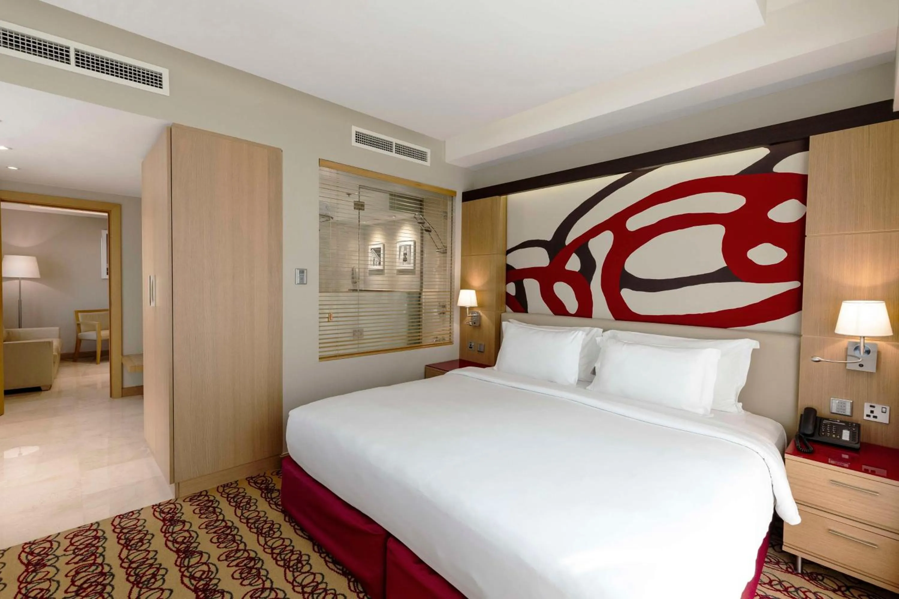 Photo of the whole room, Bed in Radisson Blu Hotel, Doha
