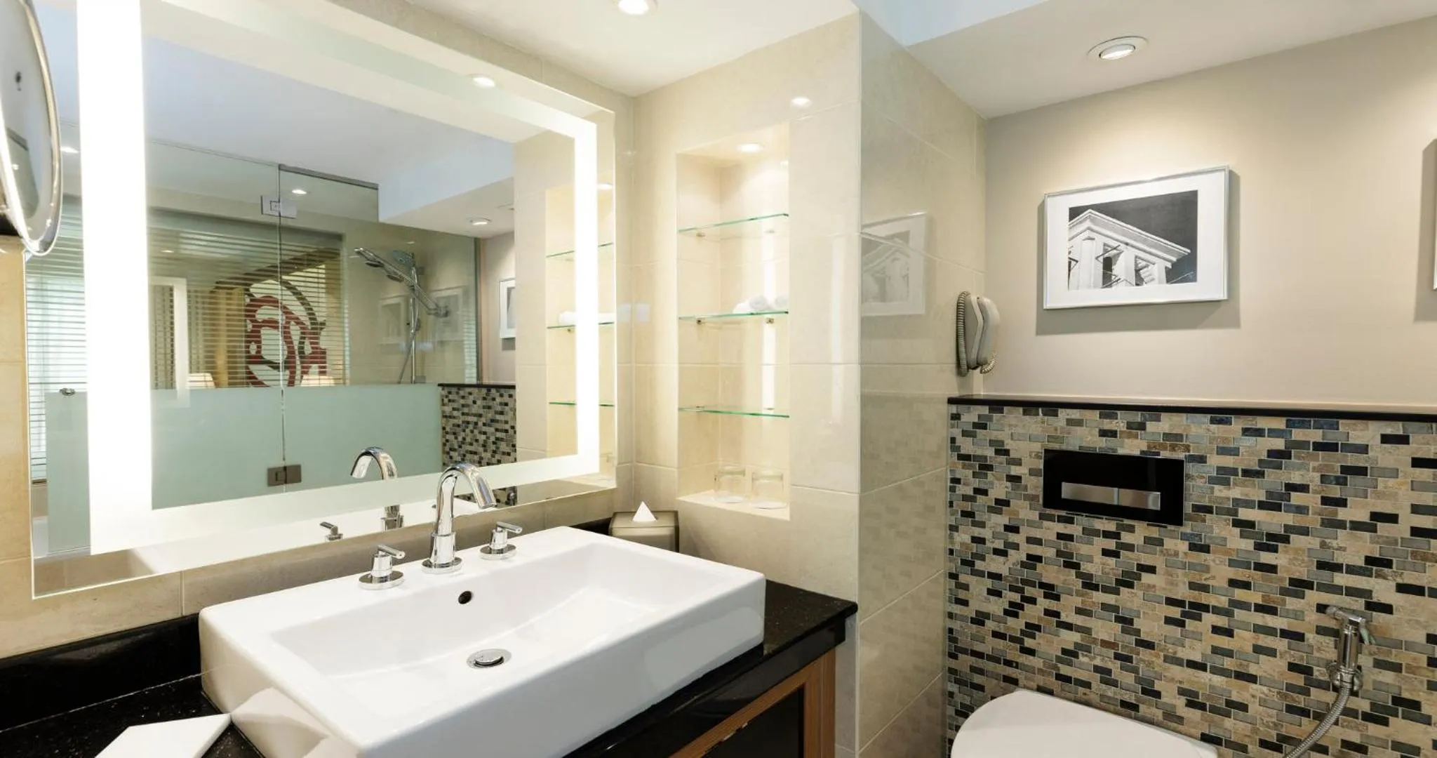 Toilet in Radisson Blu Hotel, Doha