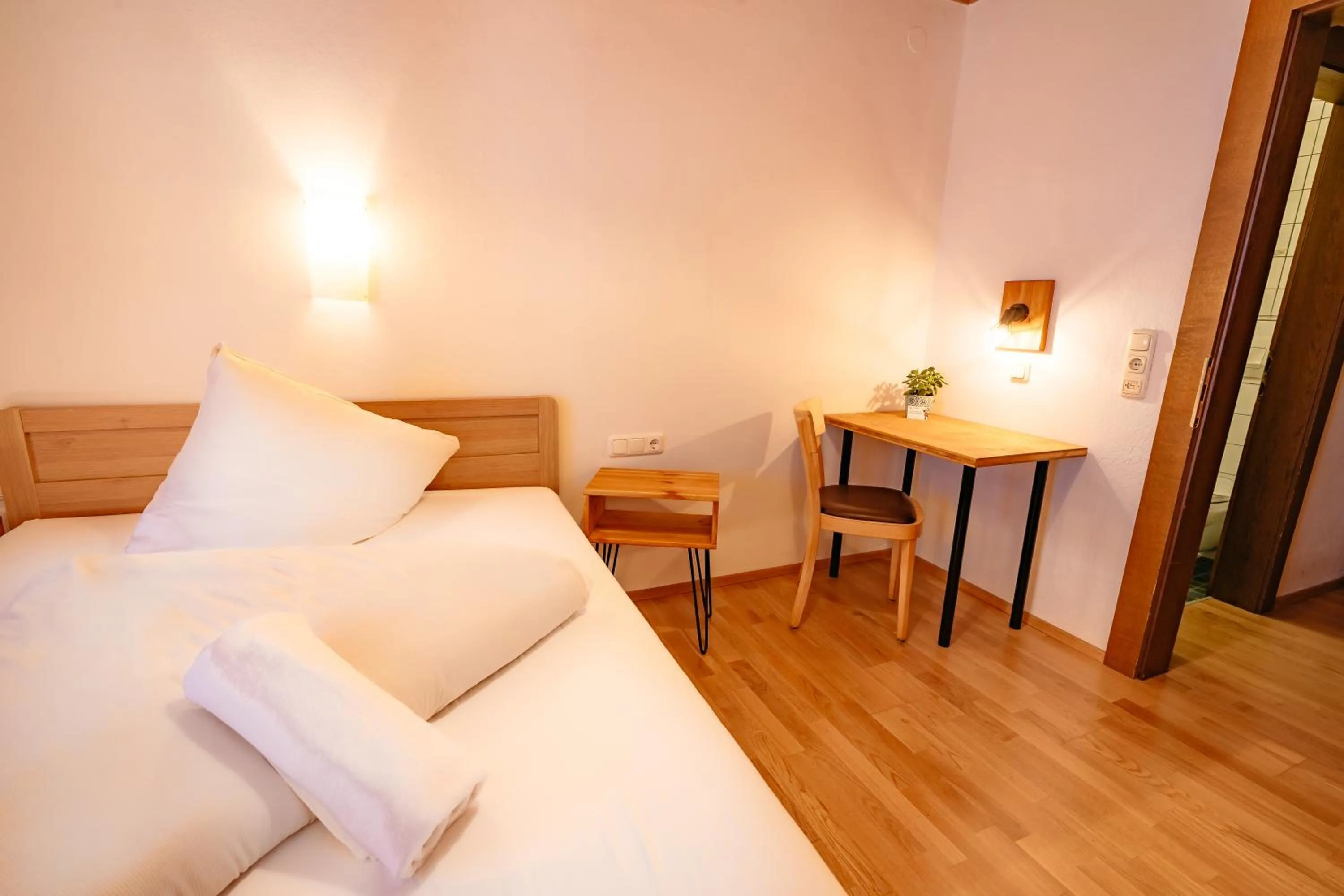 Bed in das Cityhouse