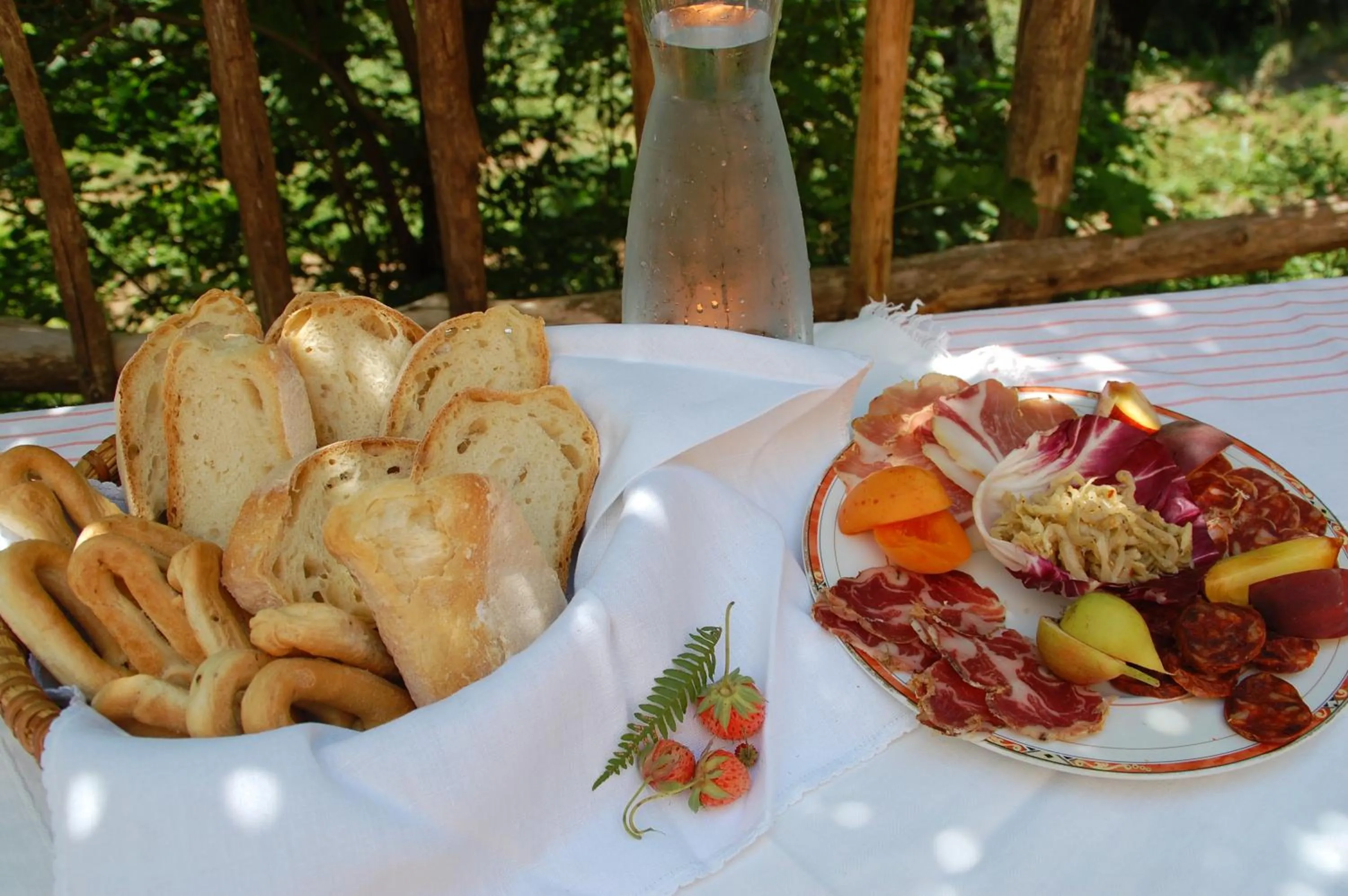 Food close-up in Rifugio Casello Margherita