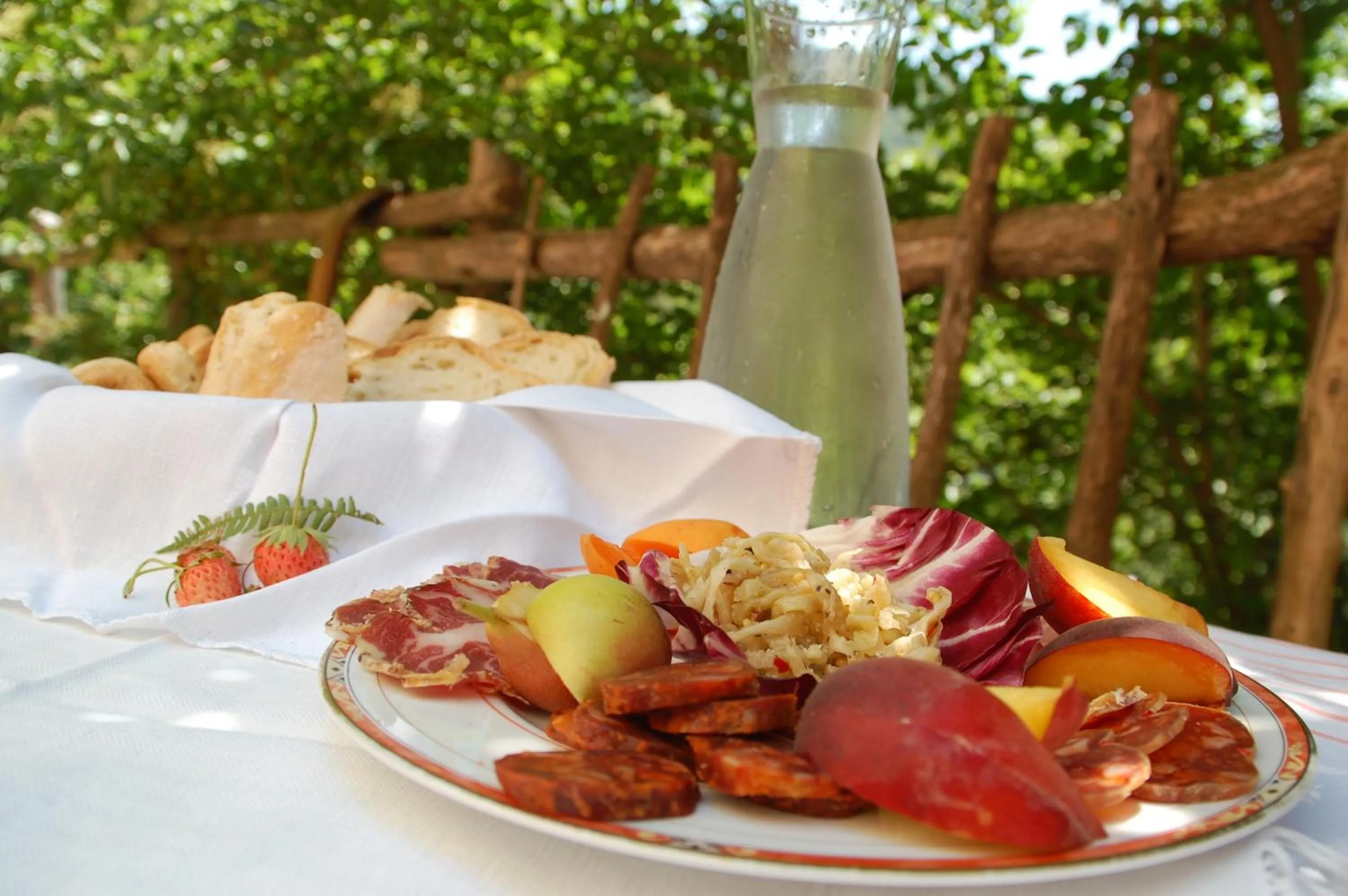 Food close-up in Rifugio Casello Margherita