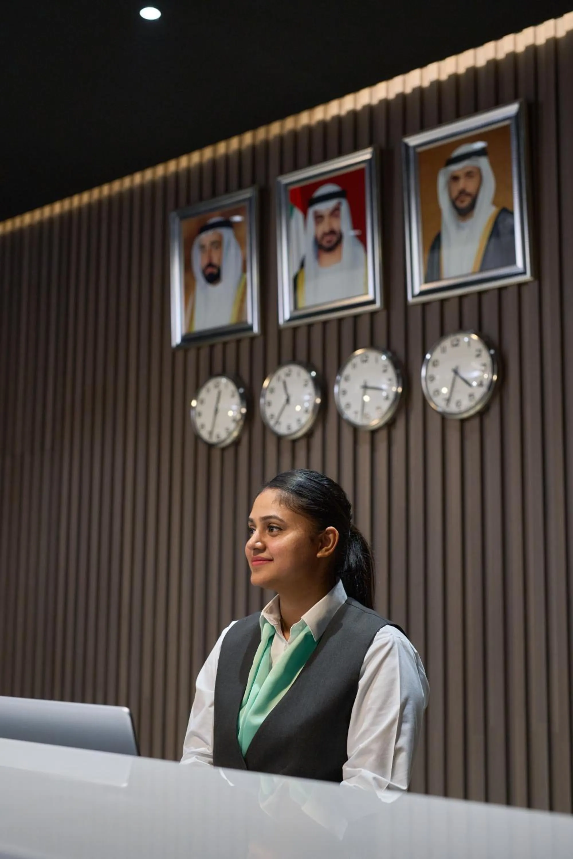 Staff in Hotel Holiday International