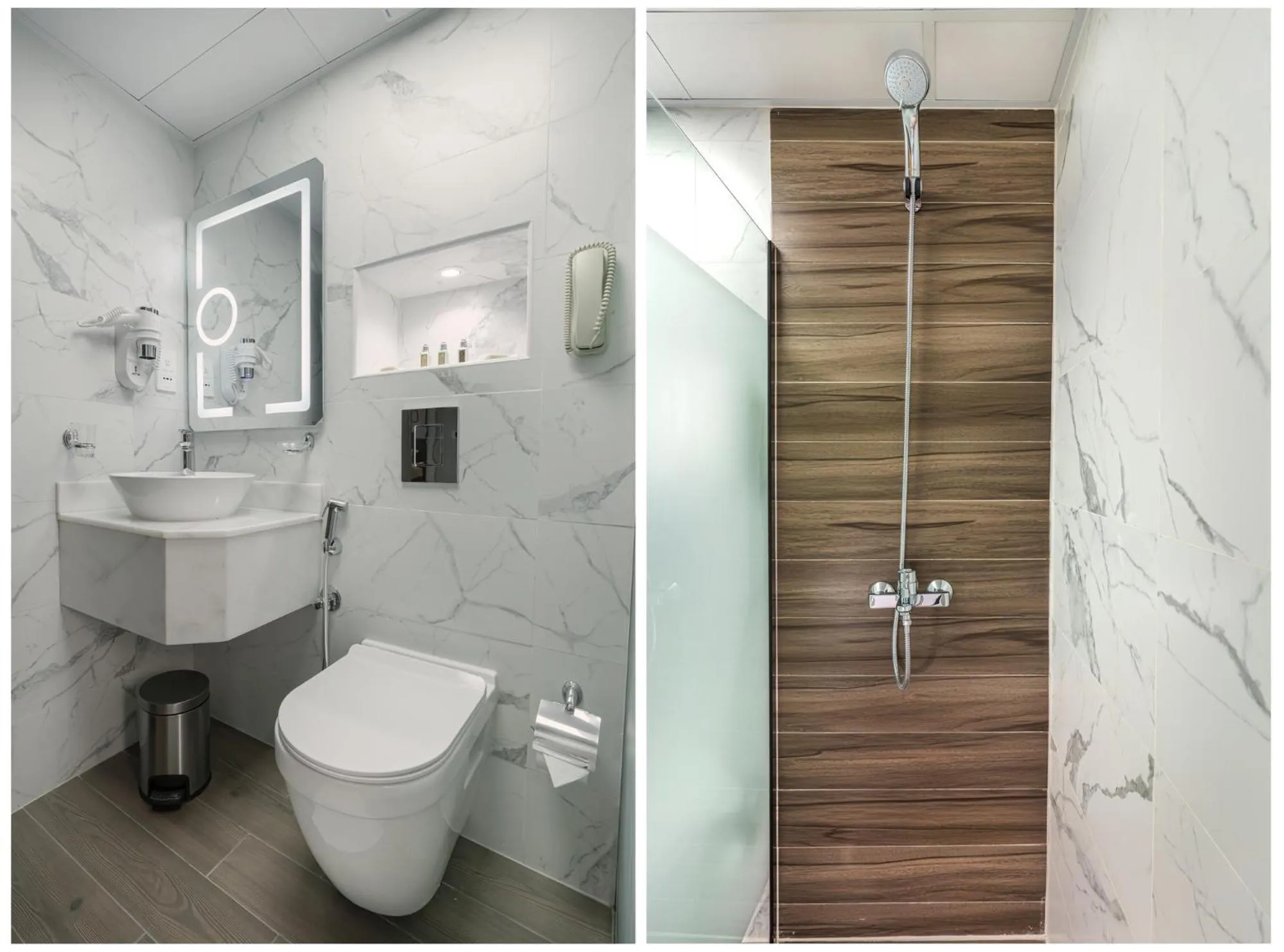 Bathroom in Hotel Holiday International