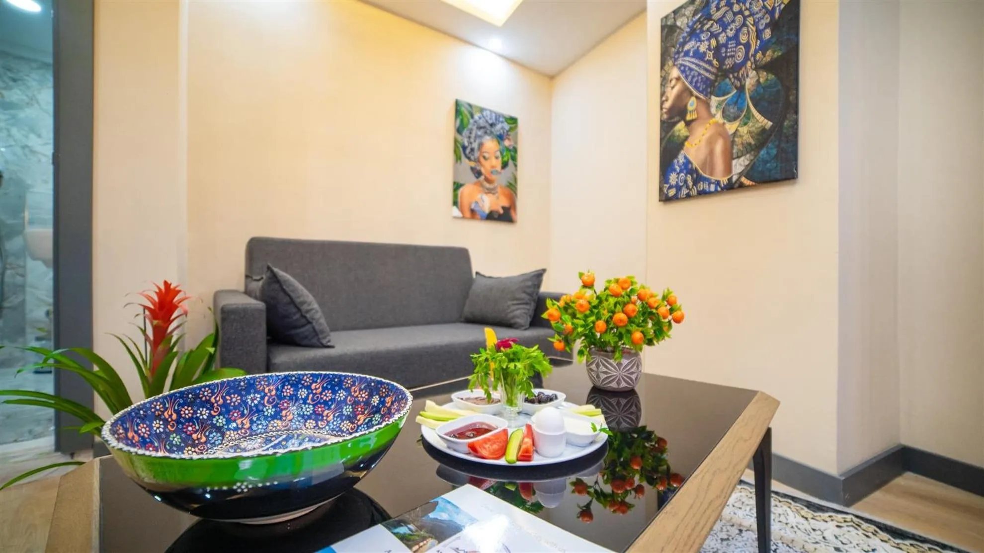 Living room in Blue Marina Hotel & Spa