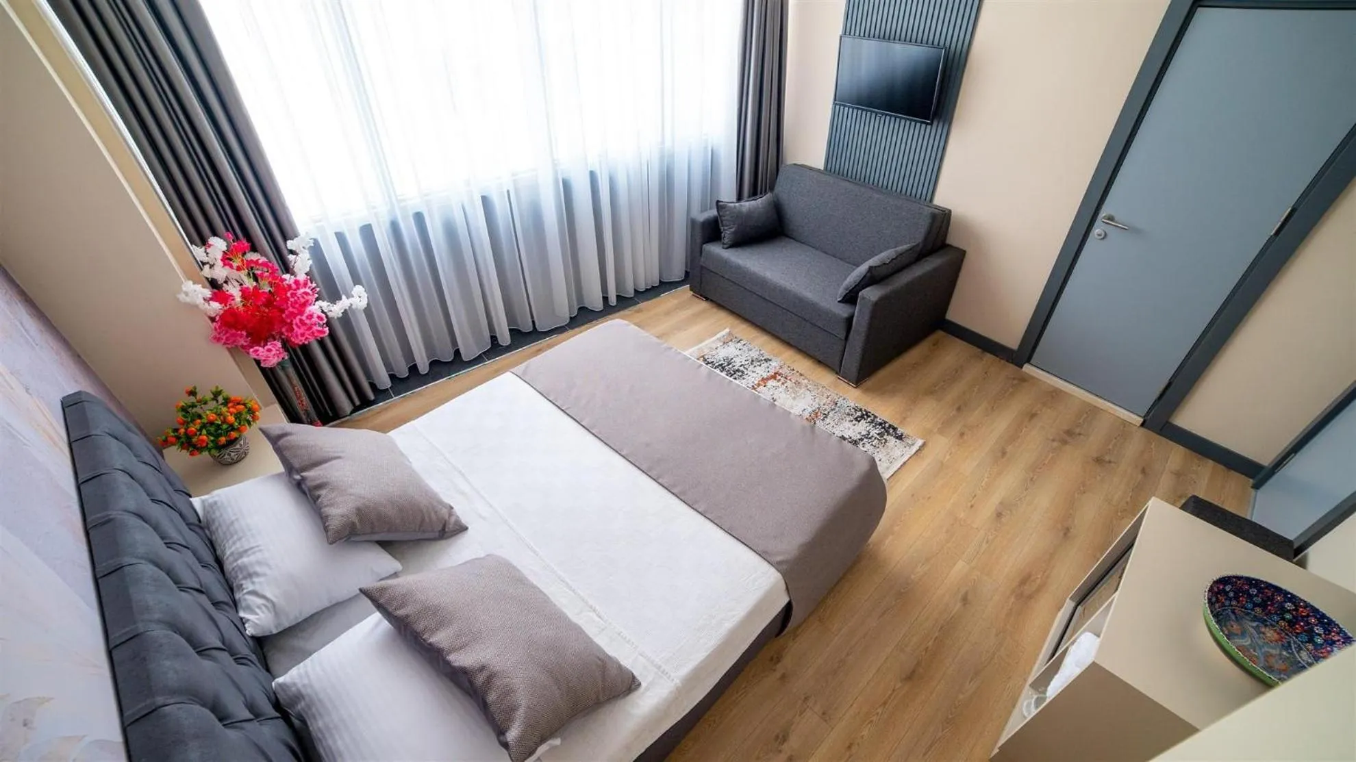 Photo of the whole room, Bed in Blue Marina Hotel & Spa