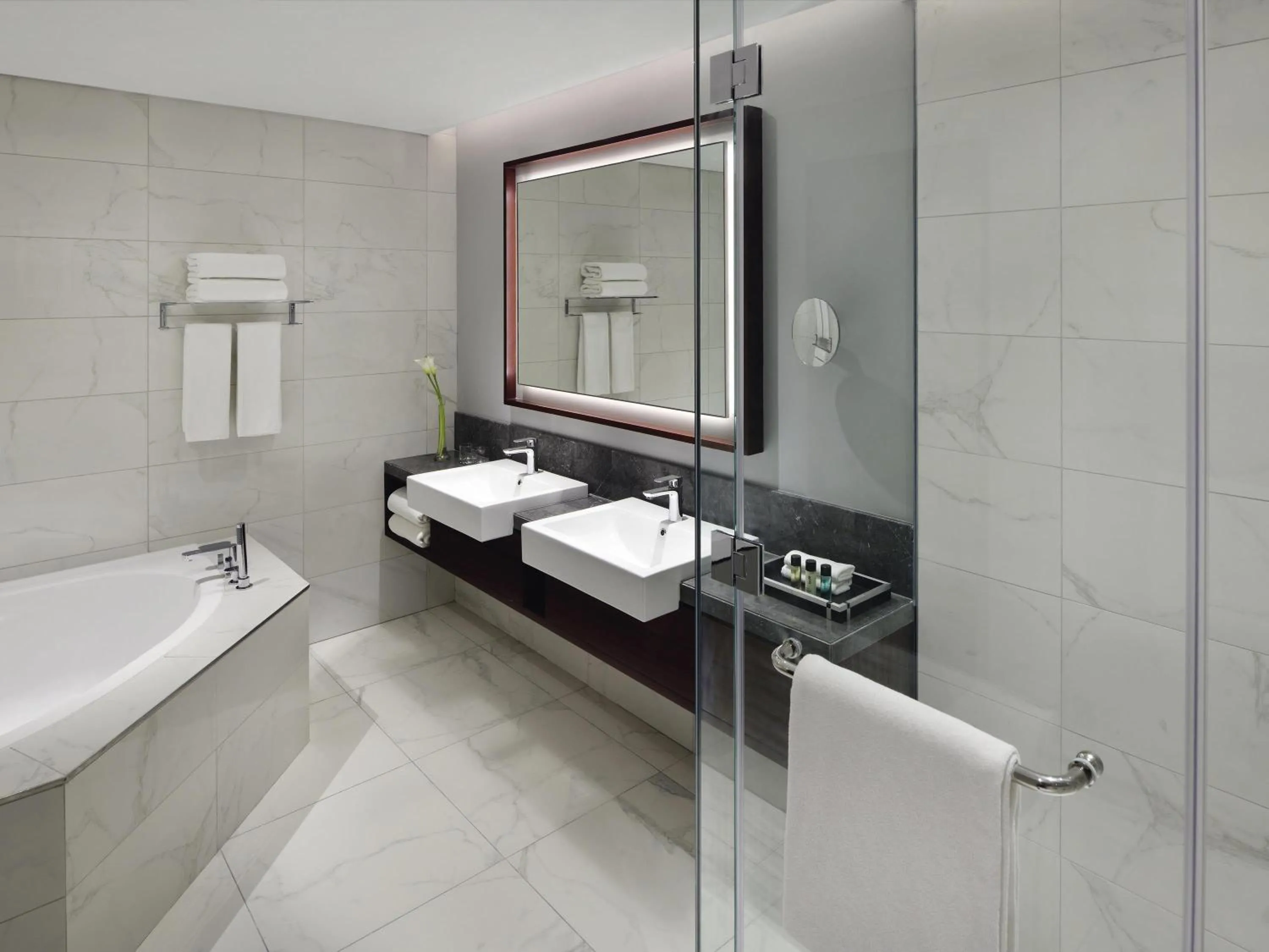 Bedroom in Mövenpick Hotel & Apartments Bur Dubai