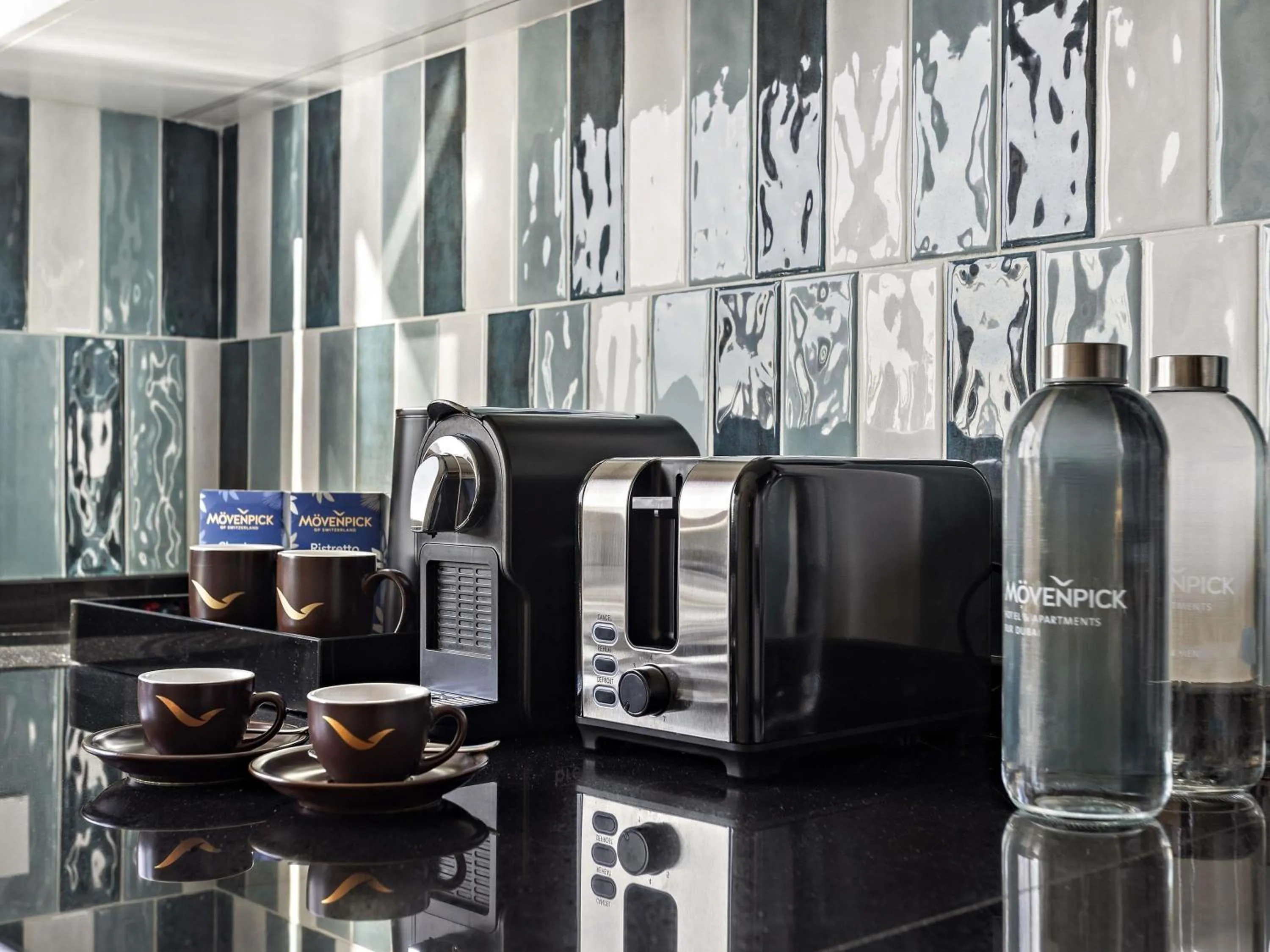 Bedroom in Mövenpick Hotel & Apartments Bur Dubai