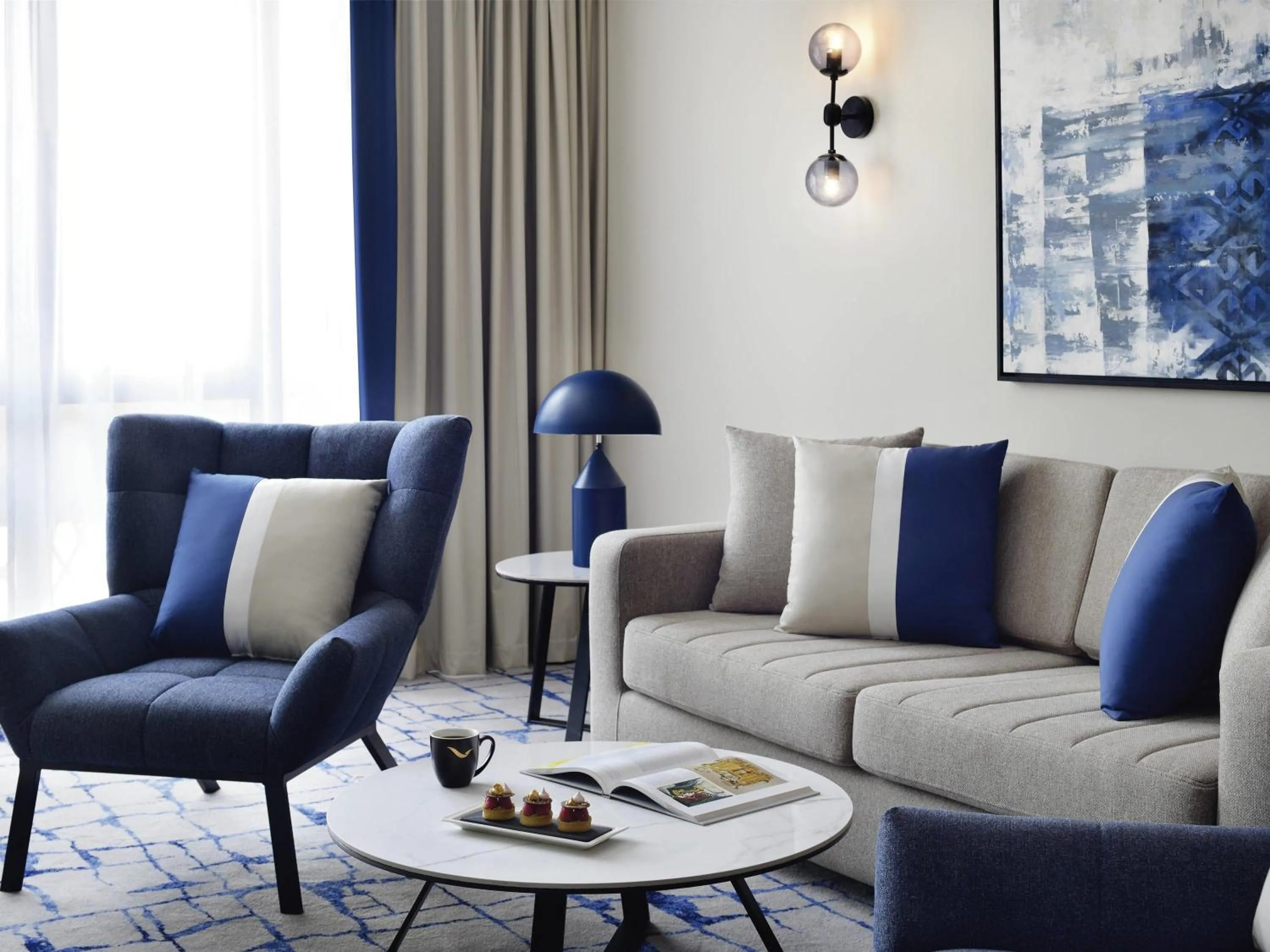 Bedroom in Mövenpick Hotel & Apartments Bur Dubai