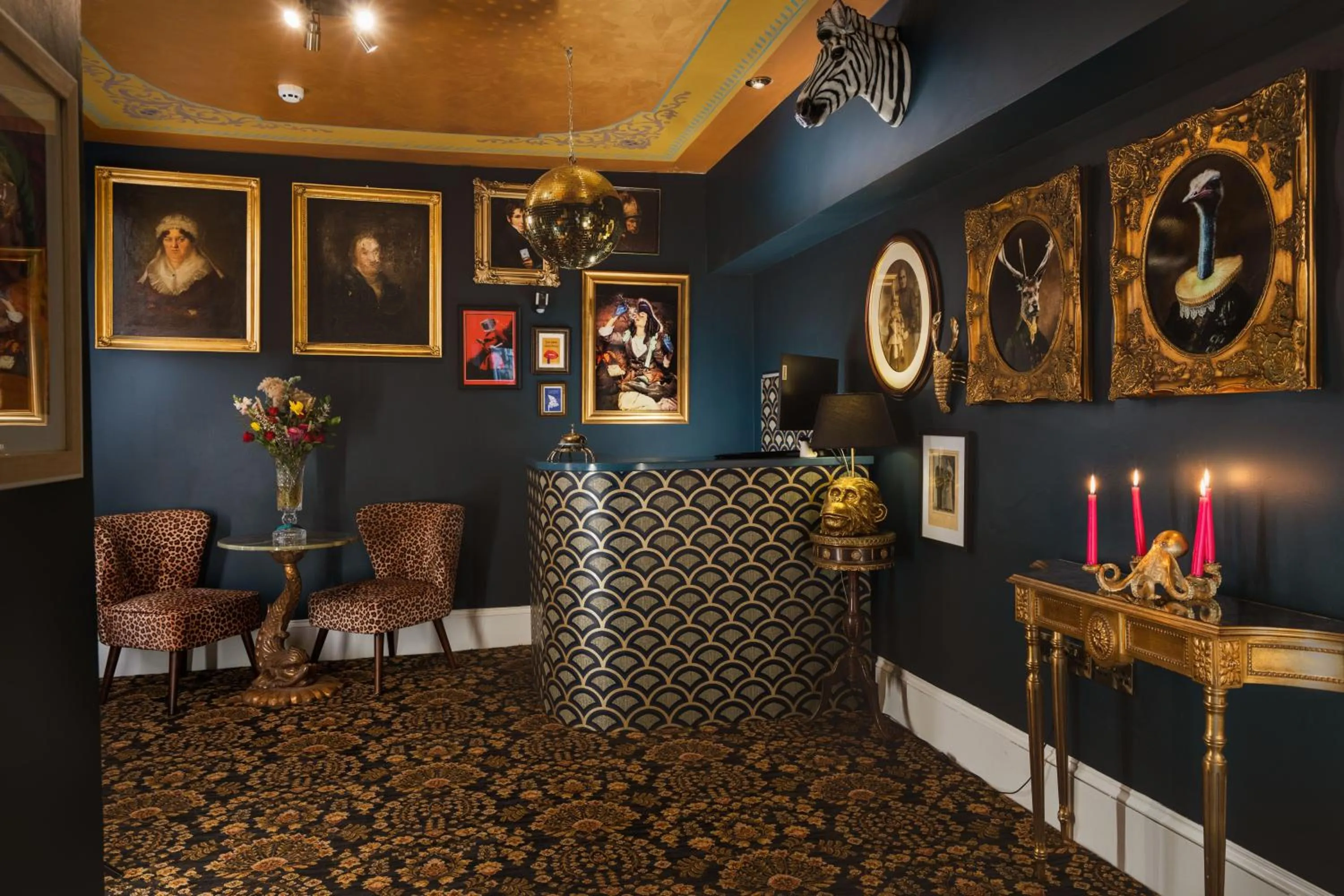 Text overlay in The Harrison Chambers of Distinction