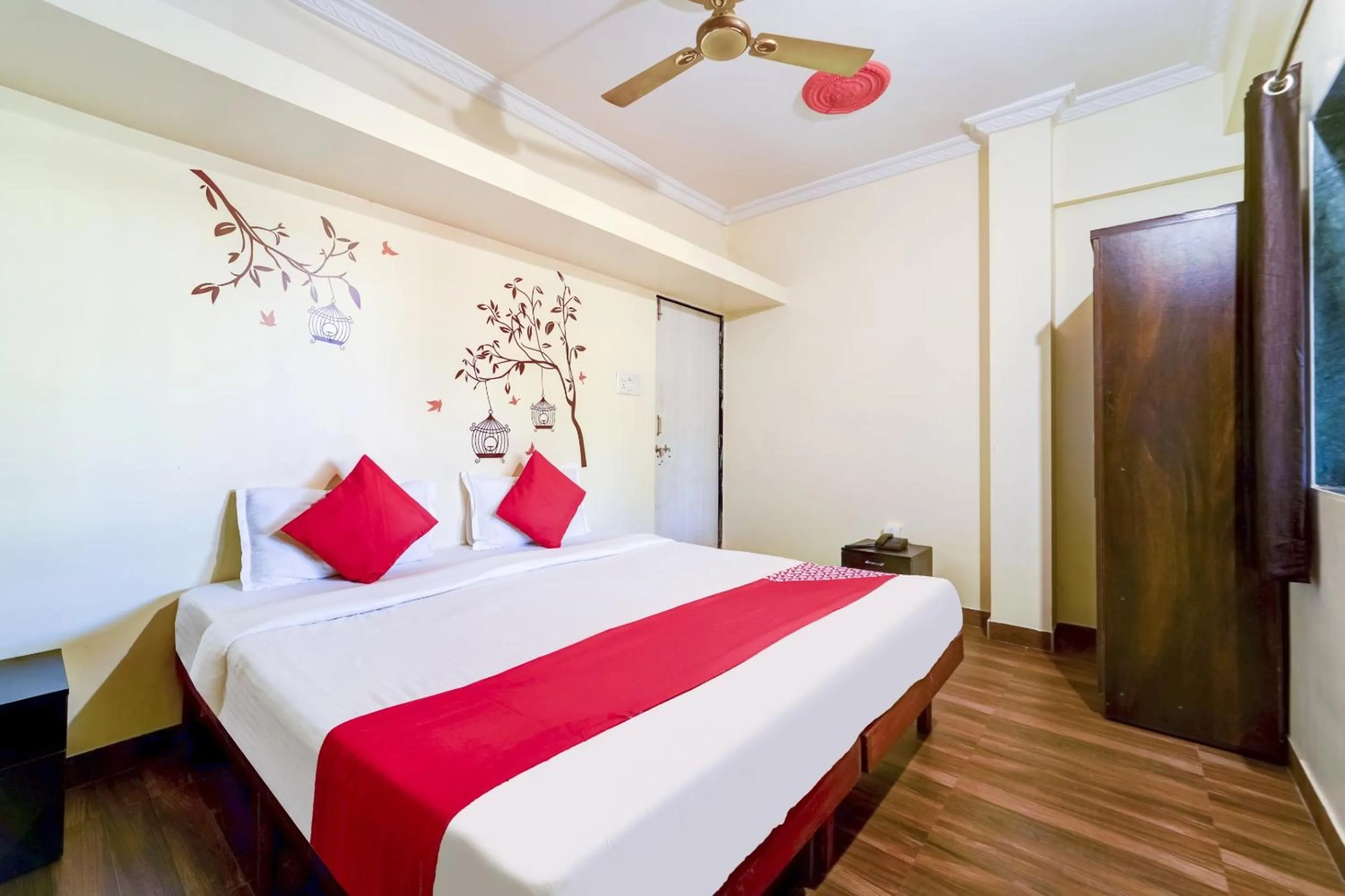 Bedroom, Bed in Hotel O Sai Residenci