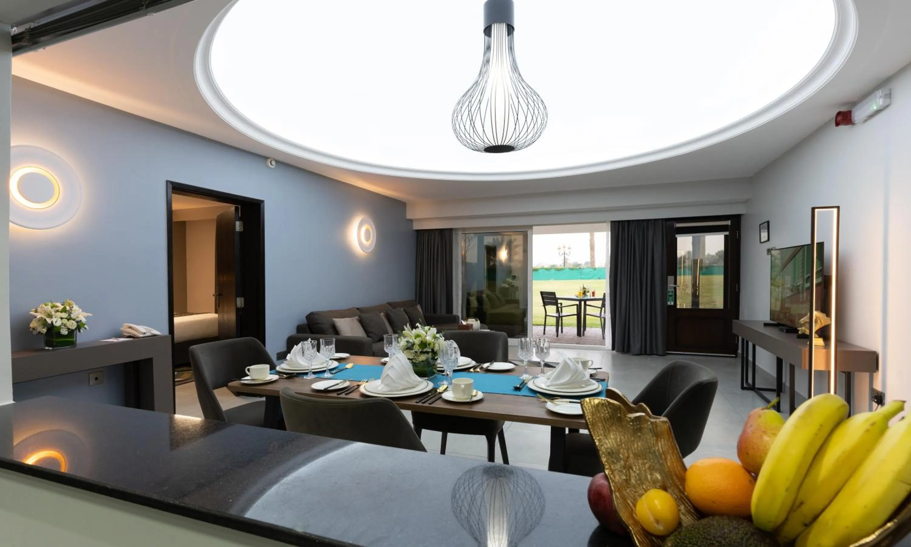 Seating area in Marbella Resort