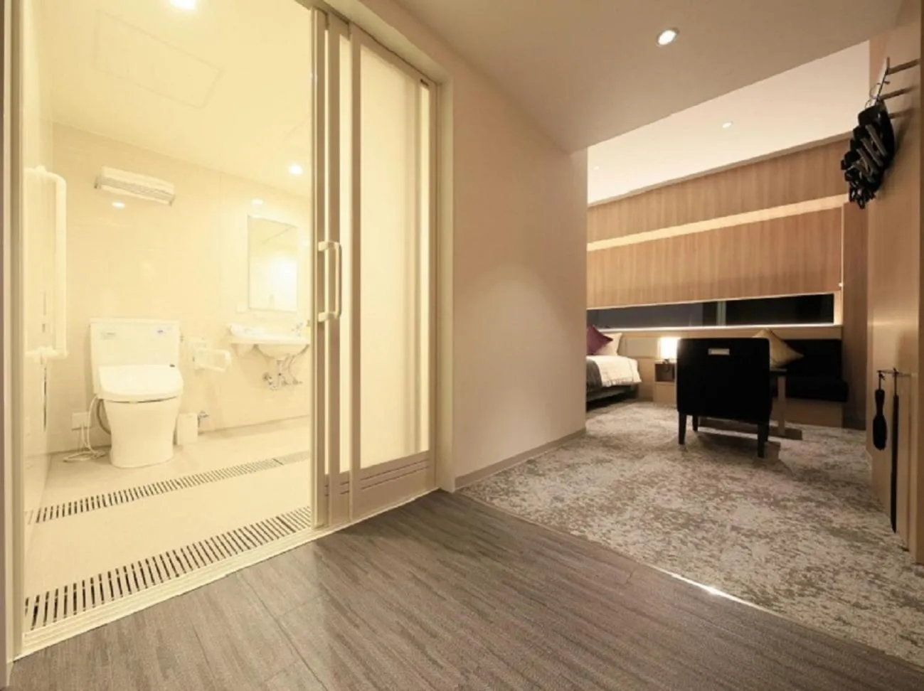 Bathroom in QuintessaHotel FukuokaTenjin Comic&Books