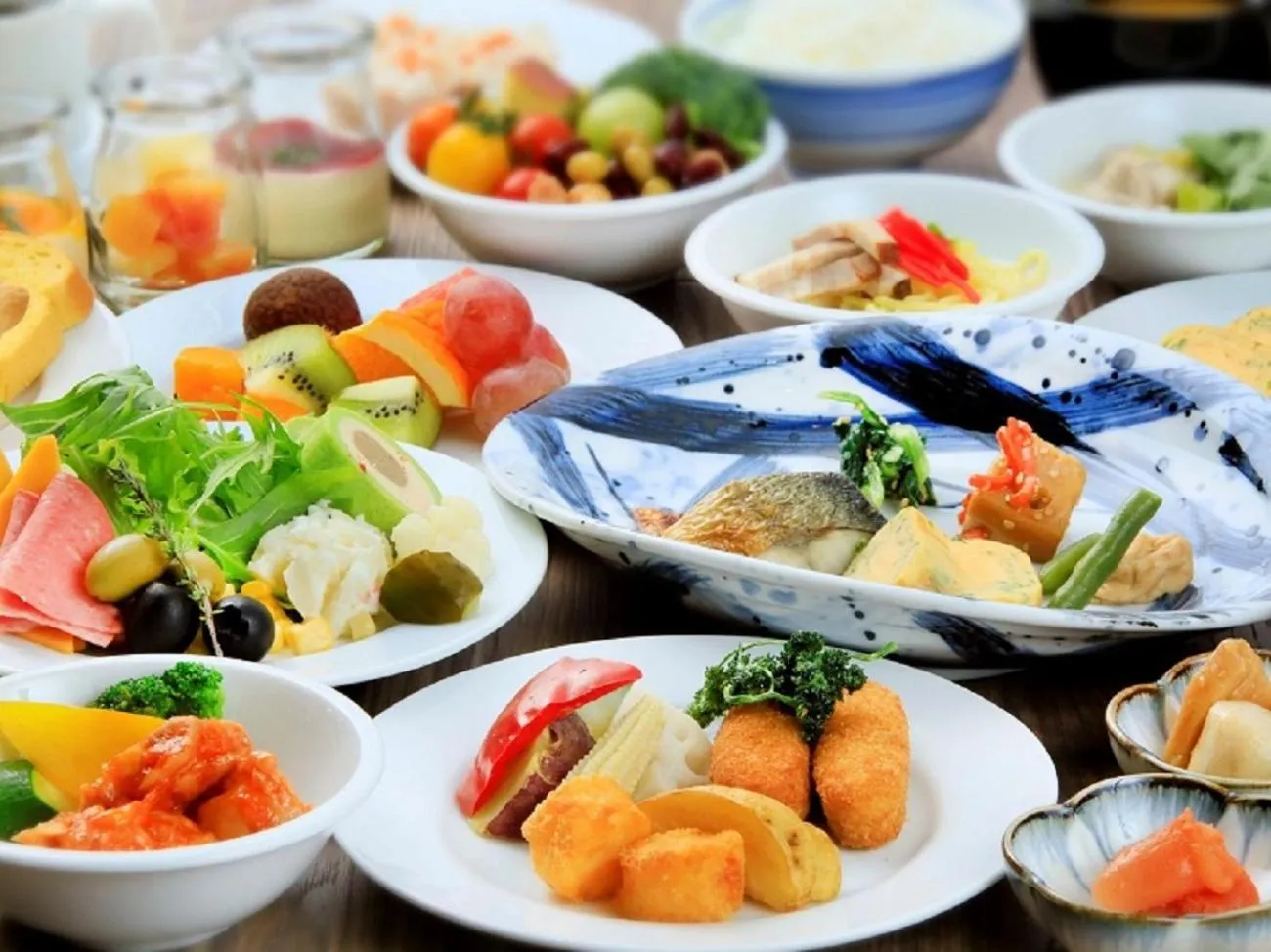 Food in QuintessaHotel FukuokaTenjin Comic&Books