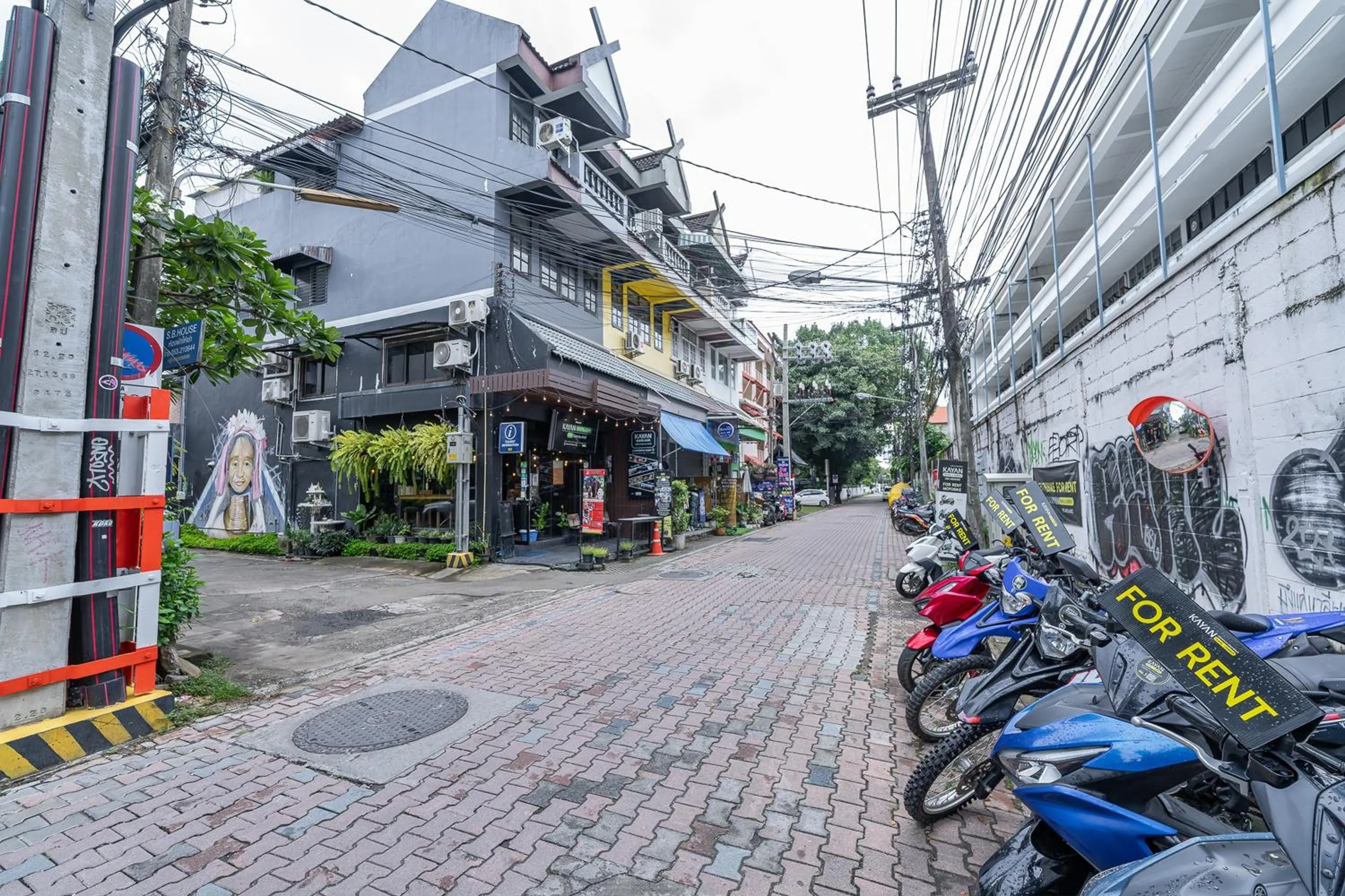 Property building in KAYAN Hostel