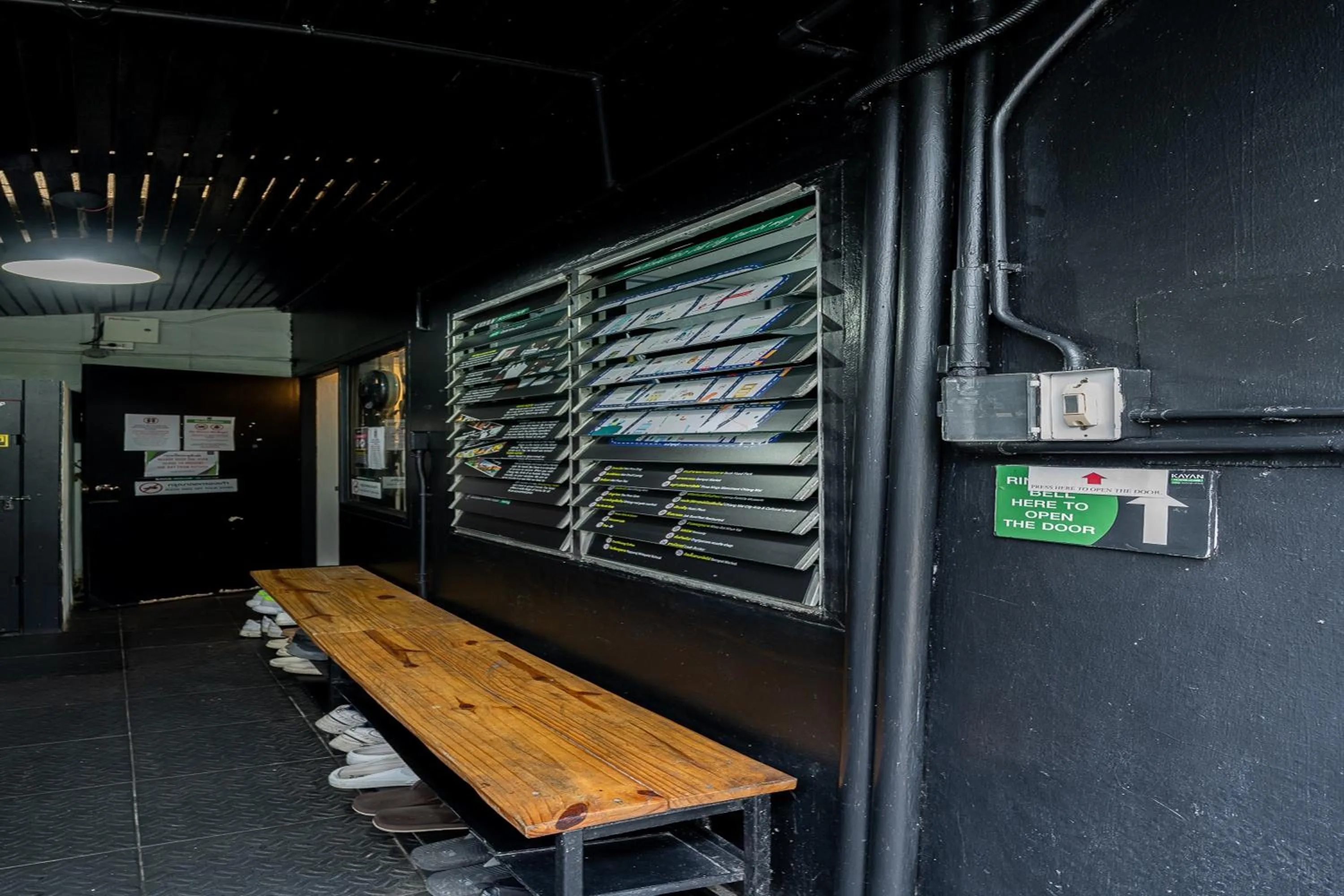 Lobby or reception in KAYAN Hostel