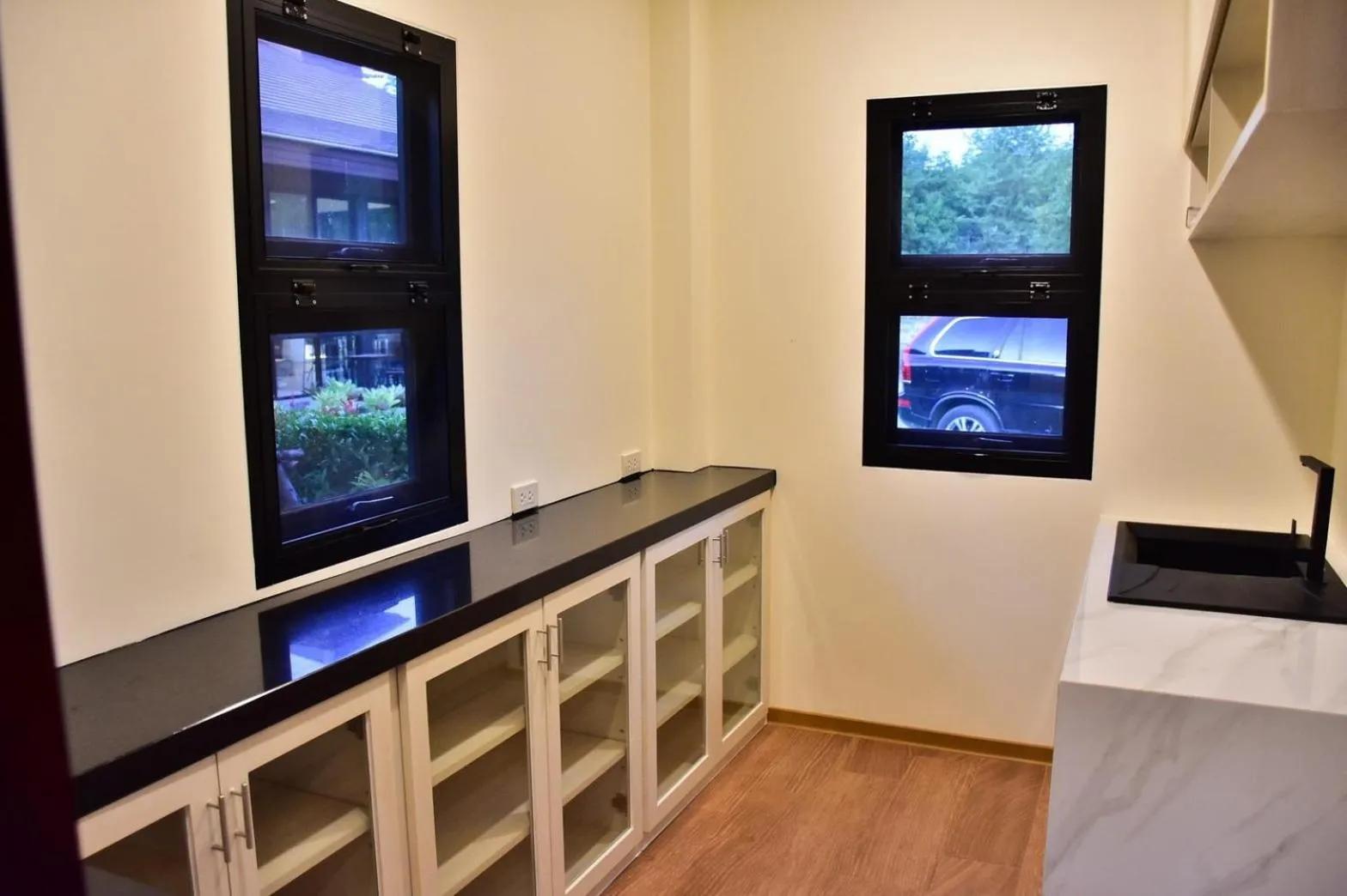 Kitchen or kitchenette in JINGLE JUNGLE RESORT KHAOYAI