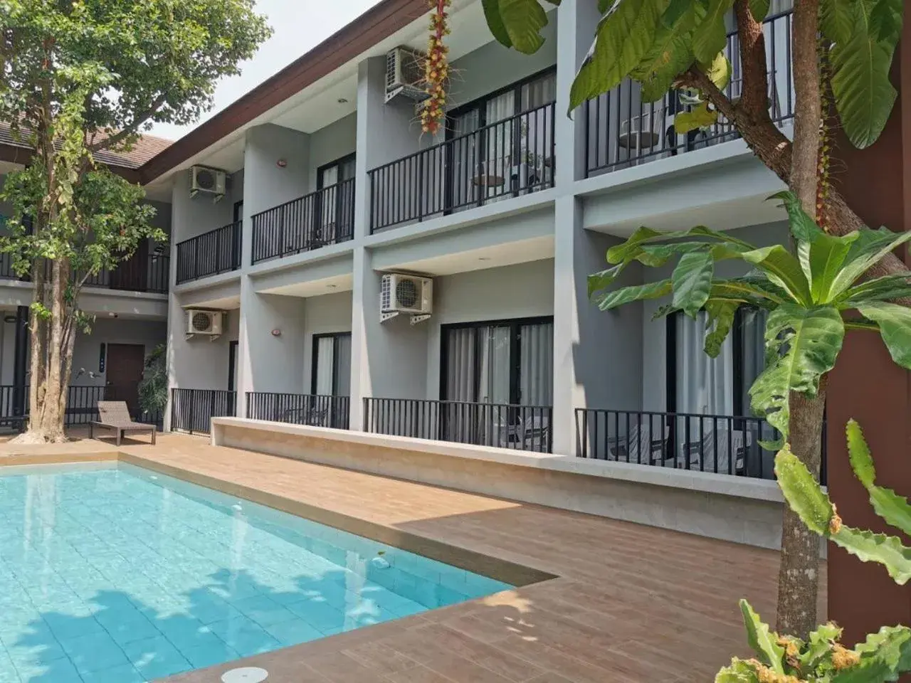 Twin Room with View in JINGLE JUNGLE RESORT KHAOYAI Twin Room with View in JINGLE JUNGLE RESORT KHAOYAI