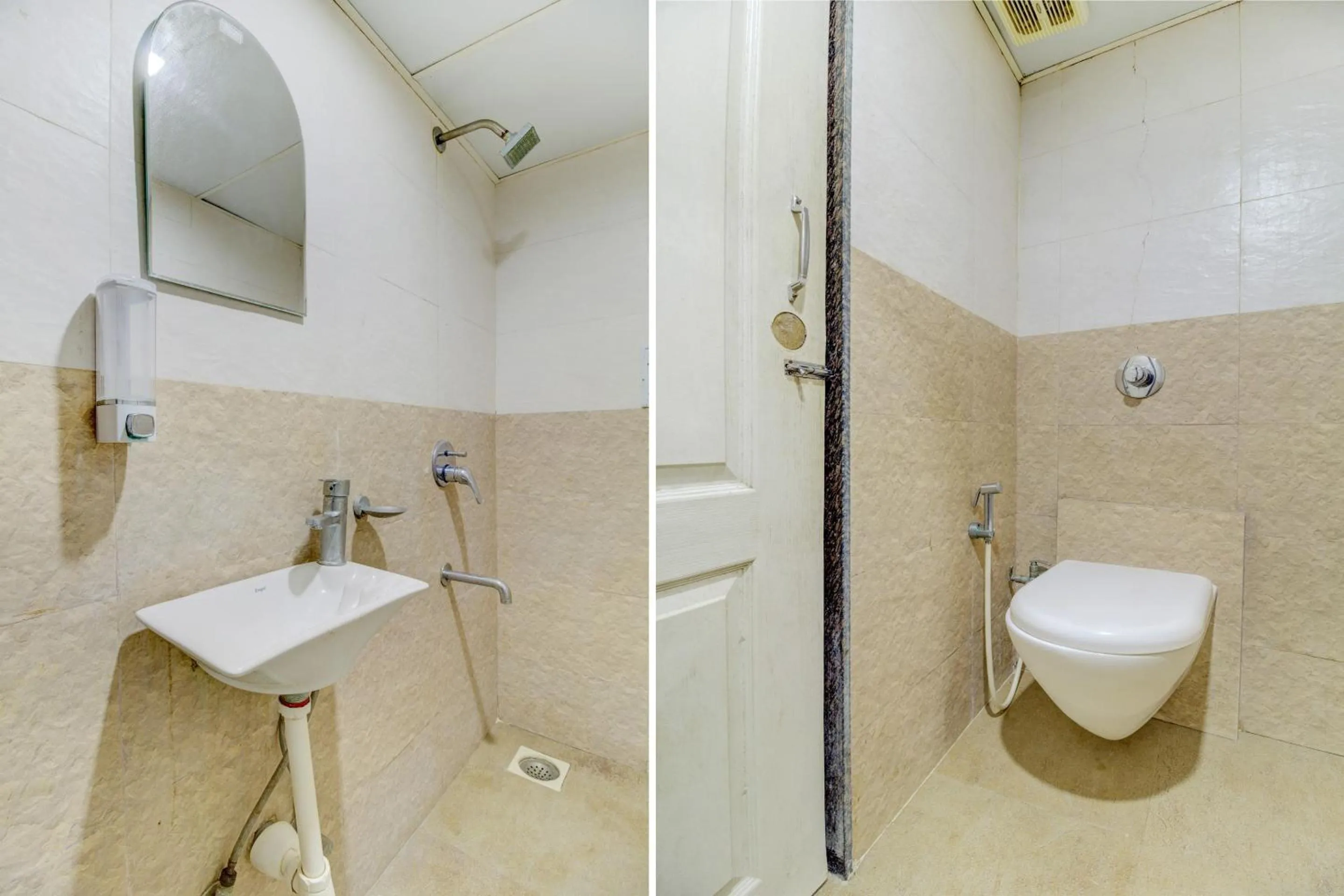 Bathroom in Hotel O Address Inn