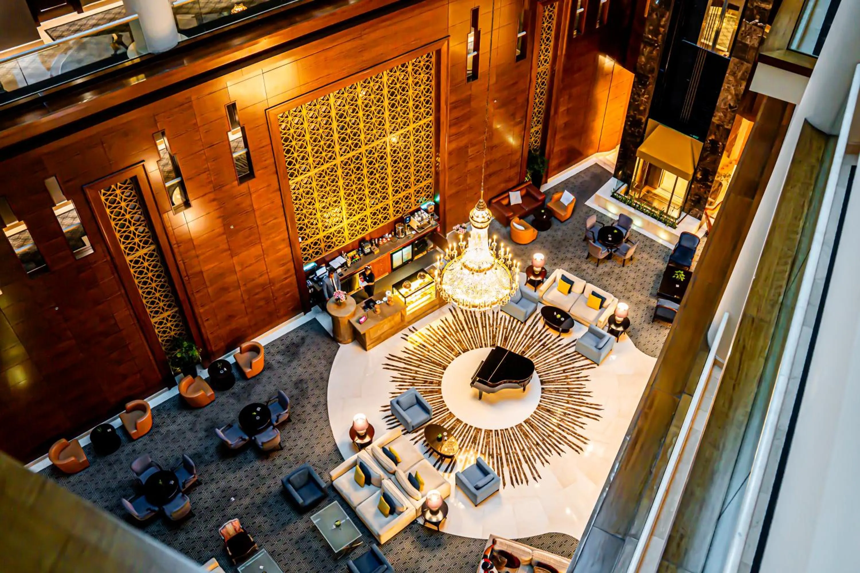 Restaurant/places to eat in Millennium Hotel Doha