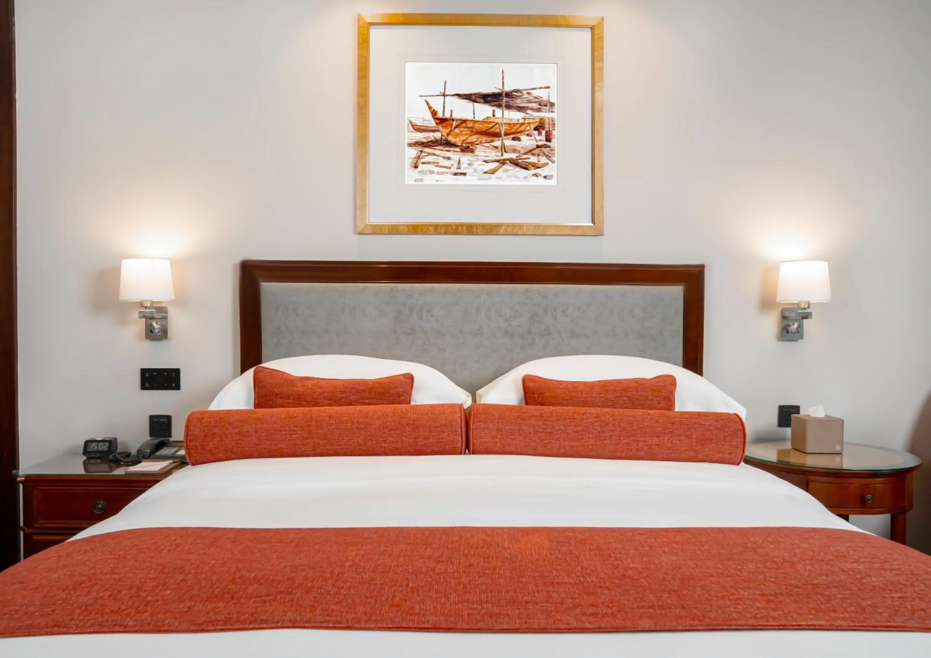 Bed in Millennium Hotel Doha