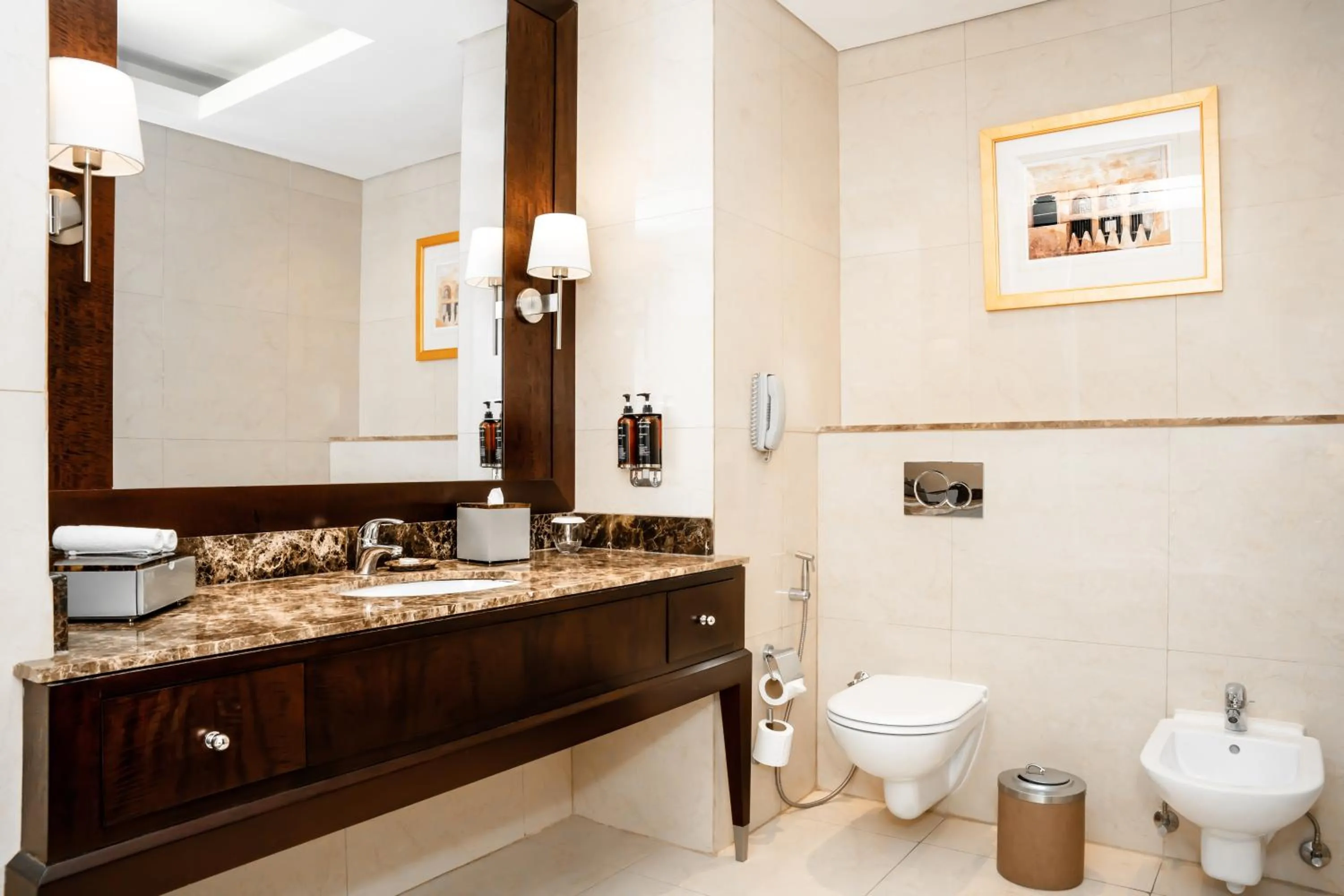 Bathroom in Millennium Hotel Doha