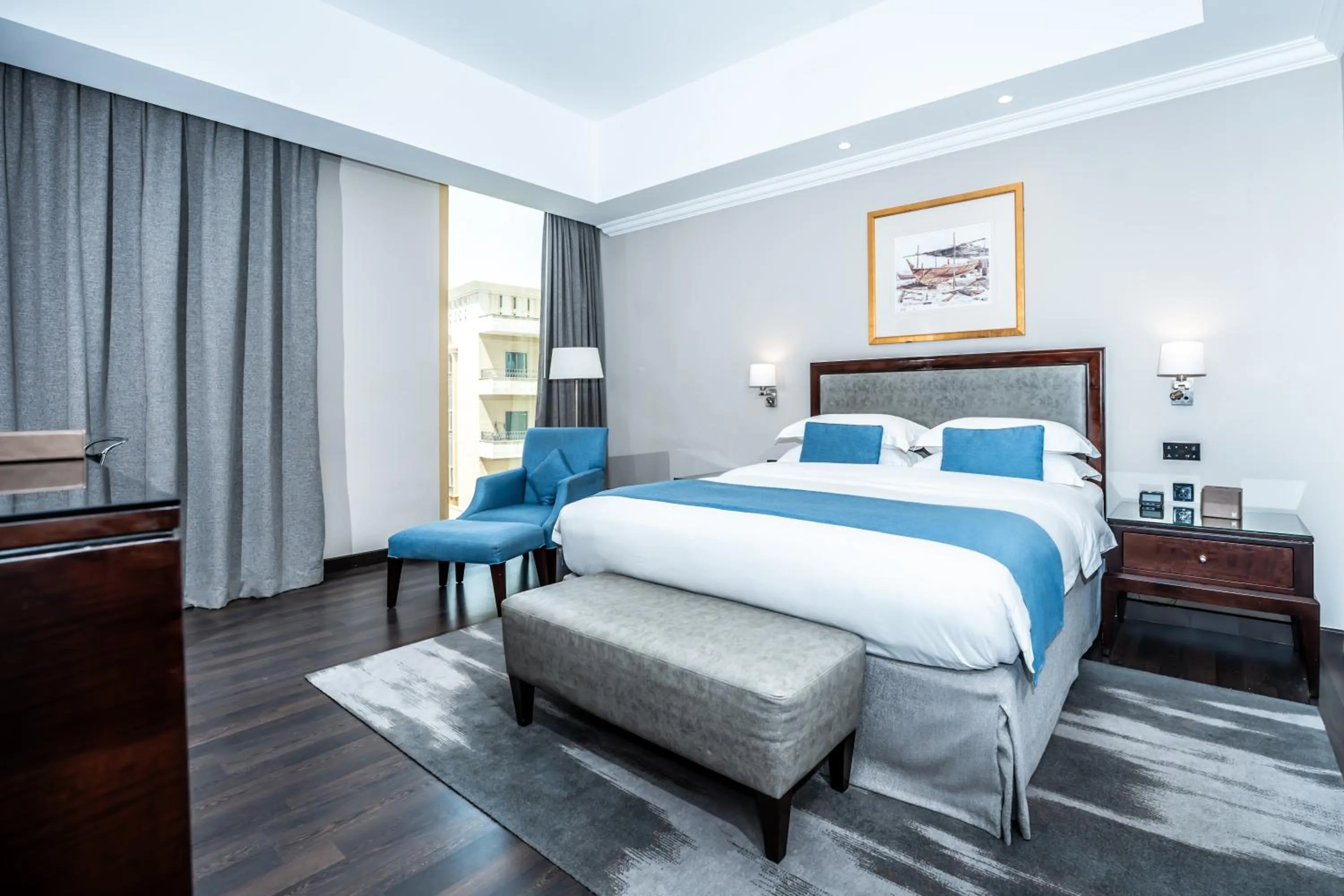 Bed in Millennium Hotel Doha