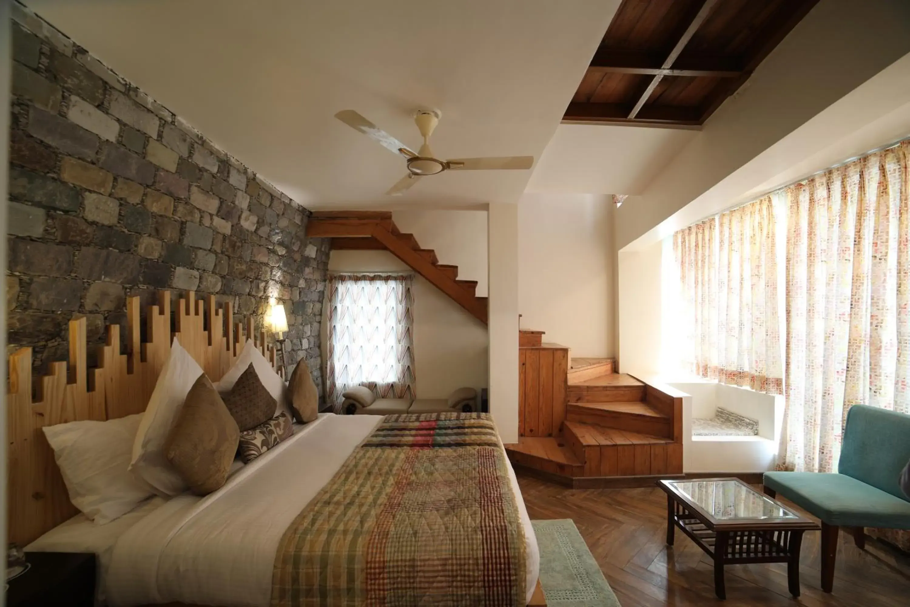 Duplex Quadruple Room in juSTa Mukteshwar Retreat & Spa Duplex Quadruple Room in juSTa Mukteshwar Retreat & Spa