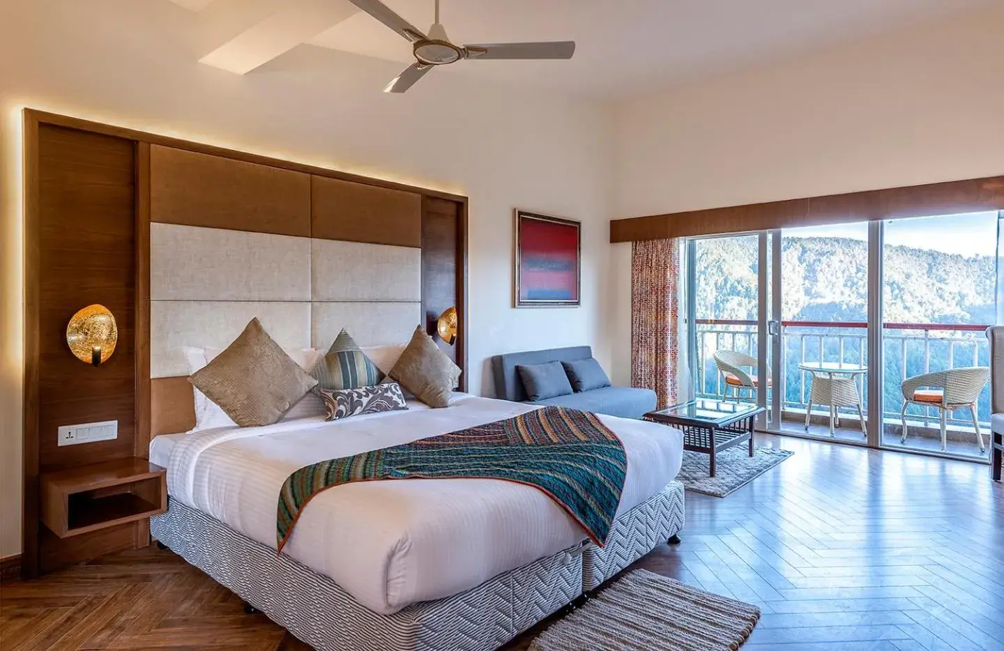 Deluxe Double Room in juSTa Mukteshwar Retreat & Spa Deluxe Double Room in juSTa Mukteshwar Retreat & Spa