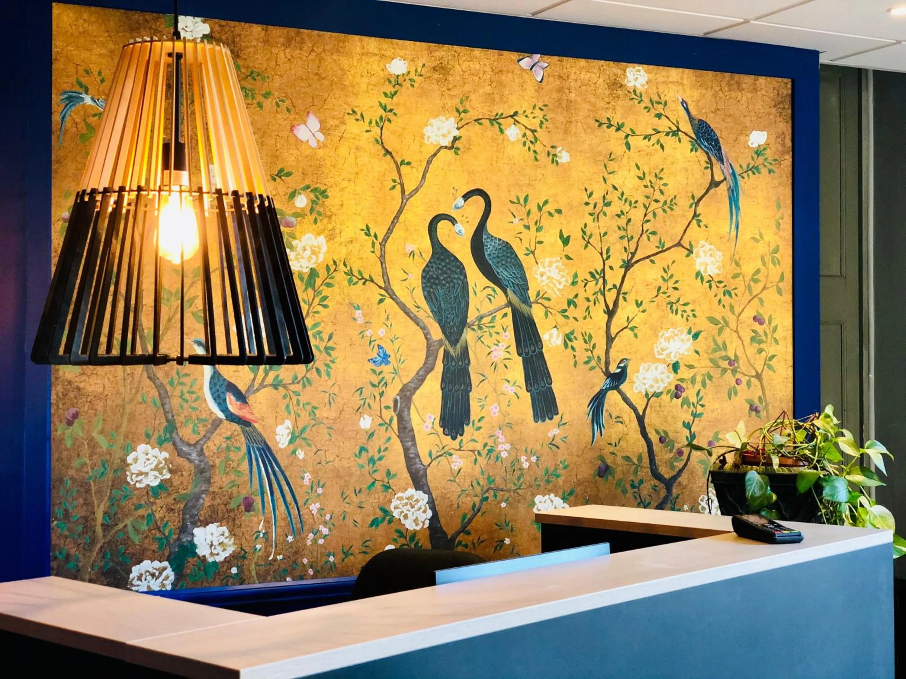 Lobby or reception in Hôtel du Parc