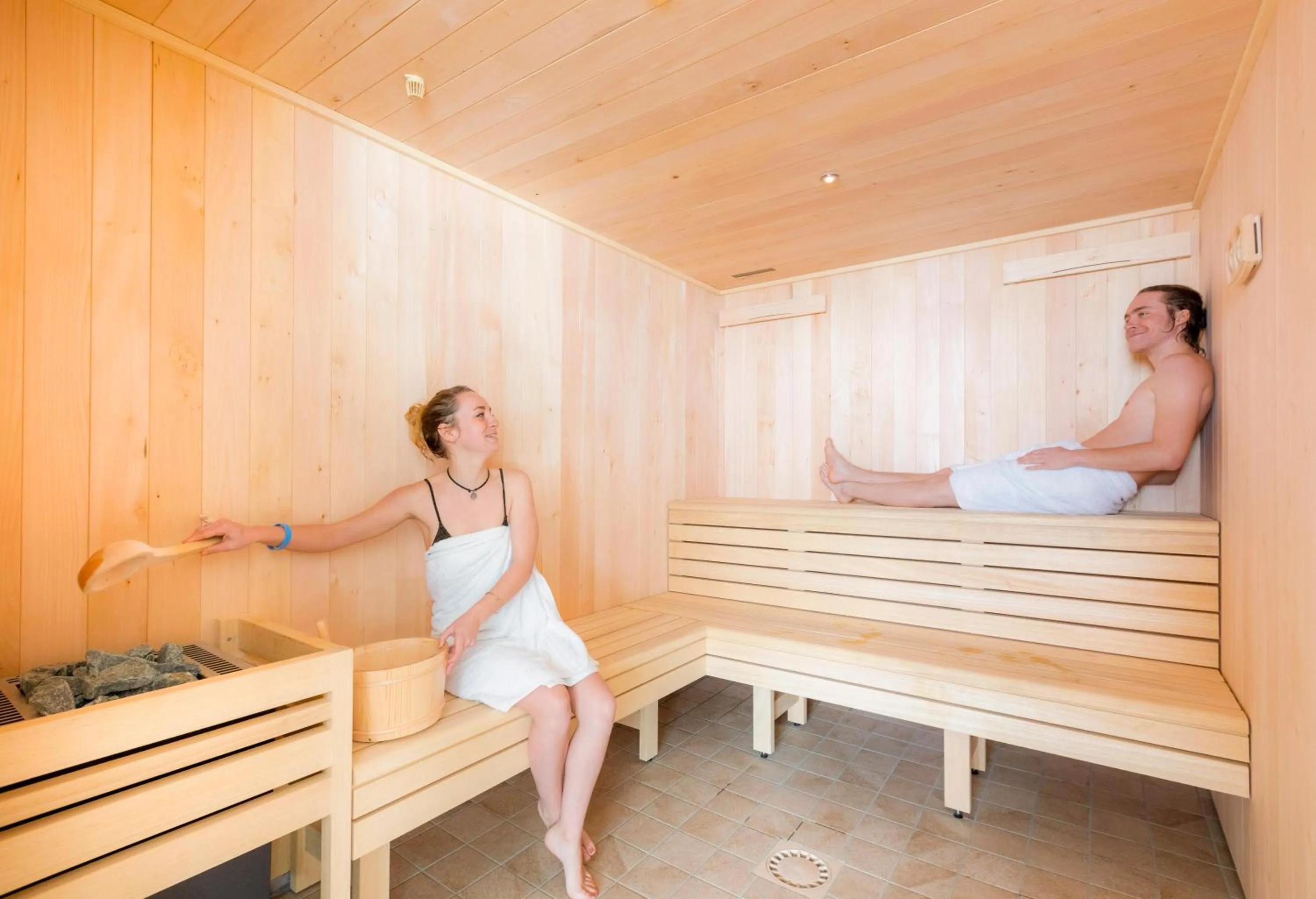 Sauna in Résidence Club MMV L'Etoile des Sybelles