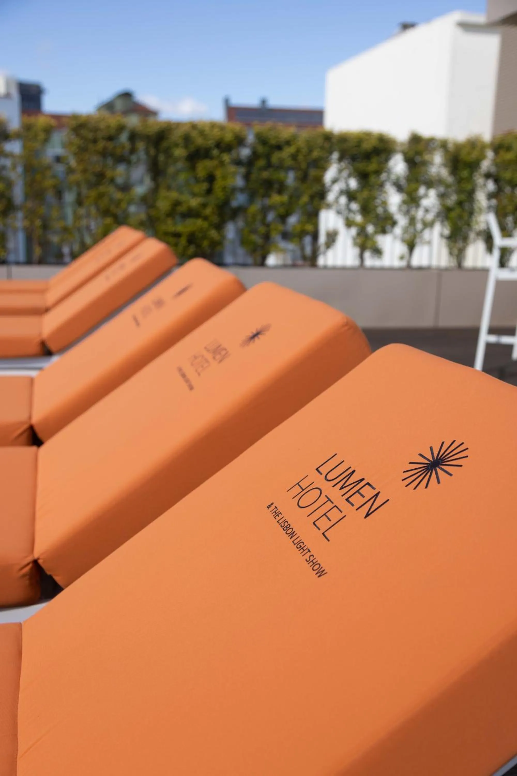 Swimming pool in Lumen Hotel & The Lisbon Light Show