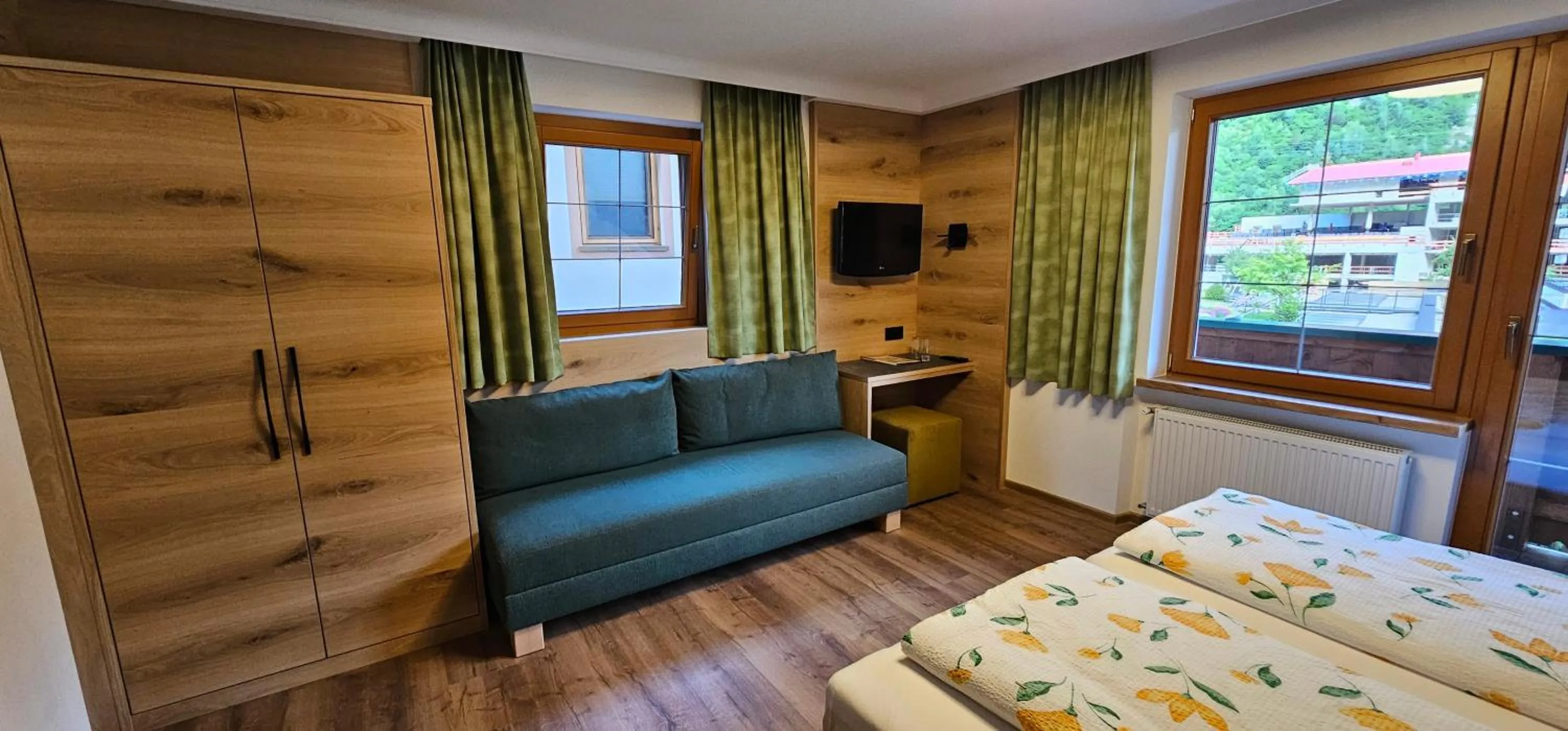 Bed in Hotel-Garni Pramstraller