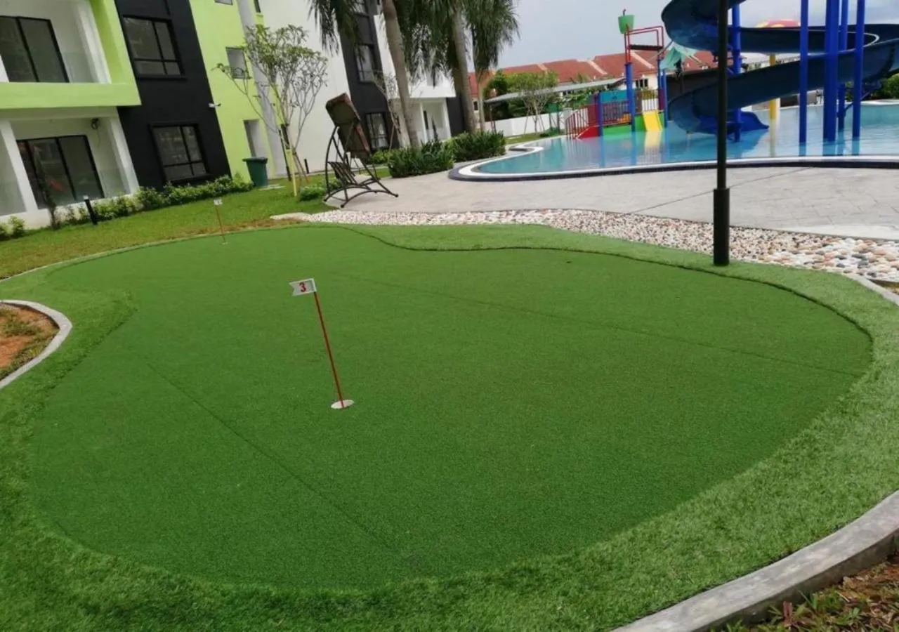 Minigolf in Ipoh Waterpark Manhattan Premium Suites by IWH Suites