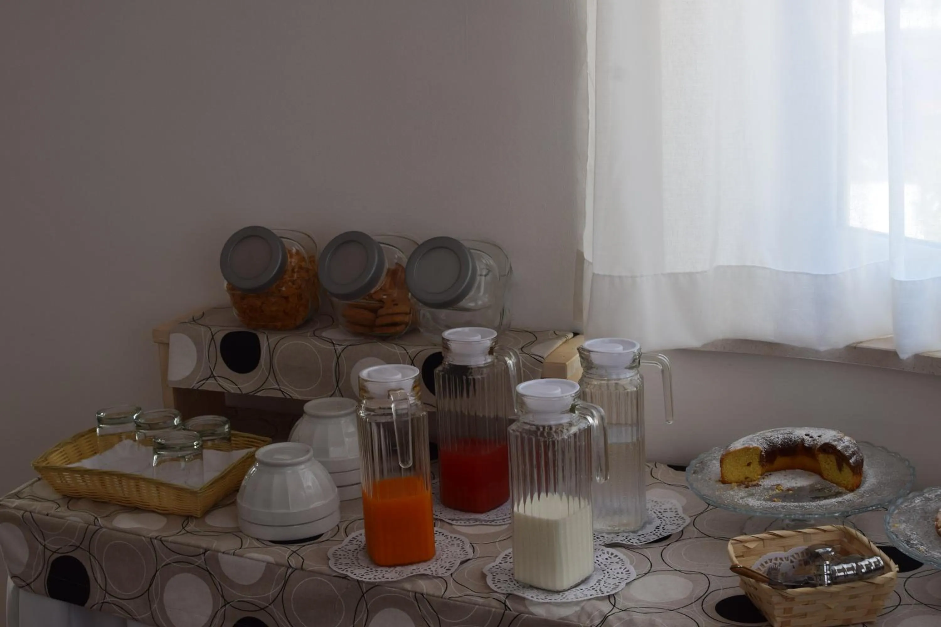 Buffet breakfast in Argeste Club Vacanze