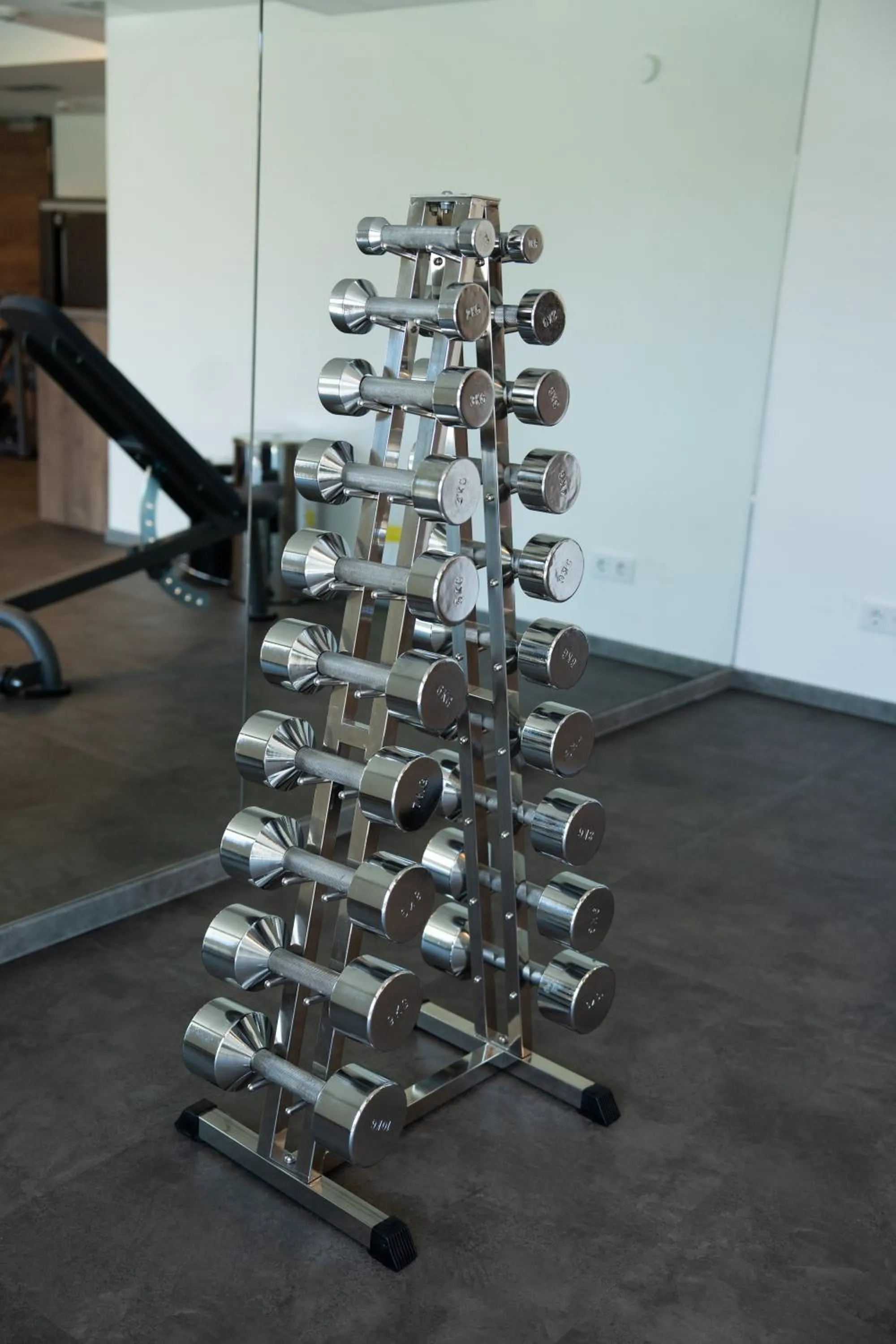 Fitness centre/facilities in Emils Hotel