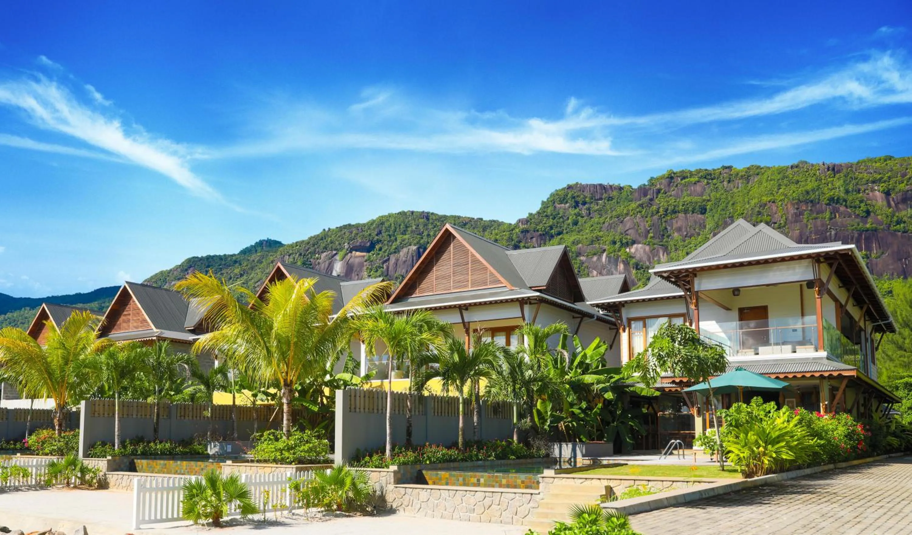 Property building in JA Enchanted Waterfront Seychelles