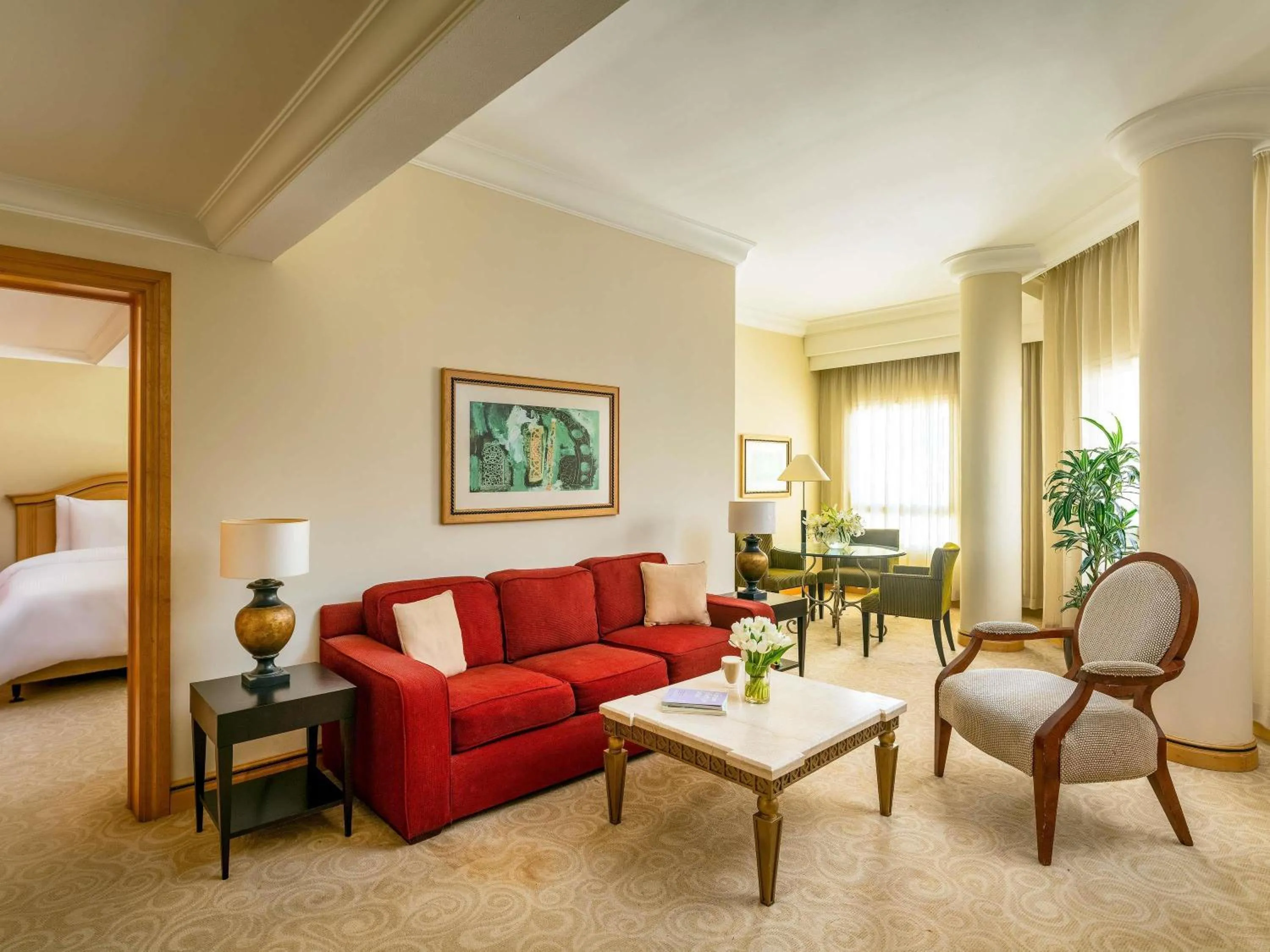 Bedroom in Mövenpick Hotel Doha