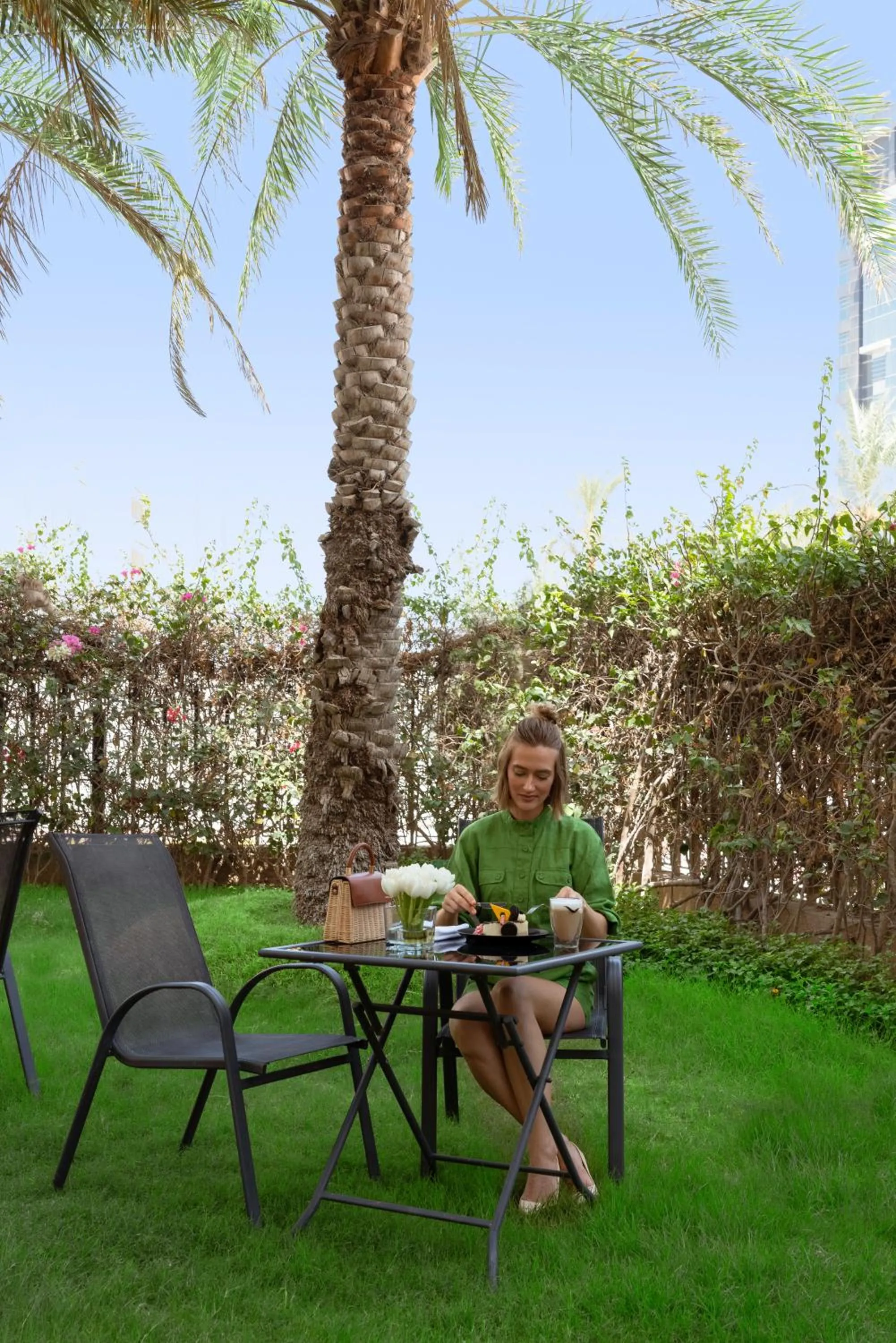 Garden in Mövenpick Hotel Doha