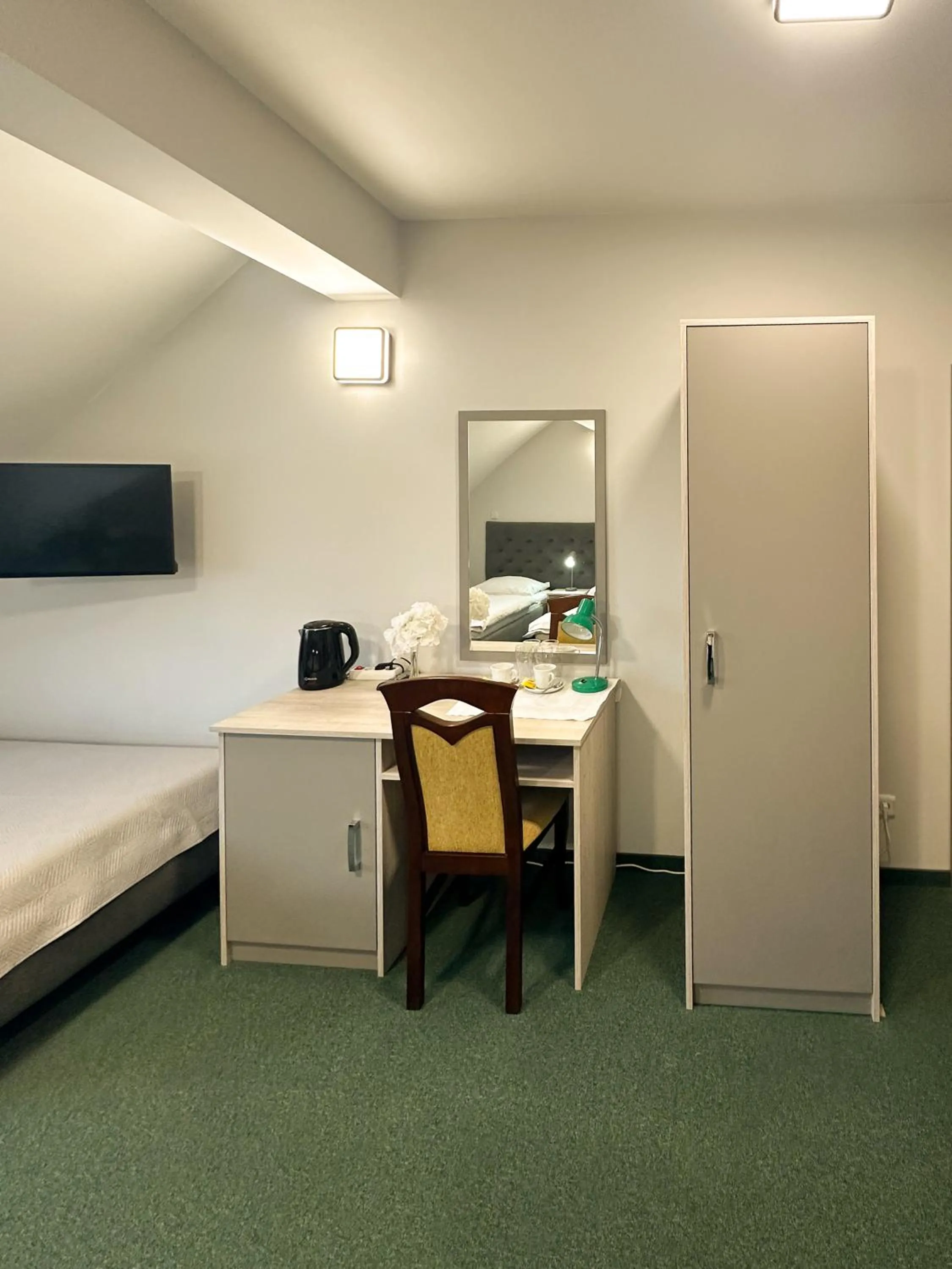 Bed in Hotel Arkadia