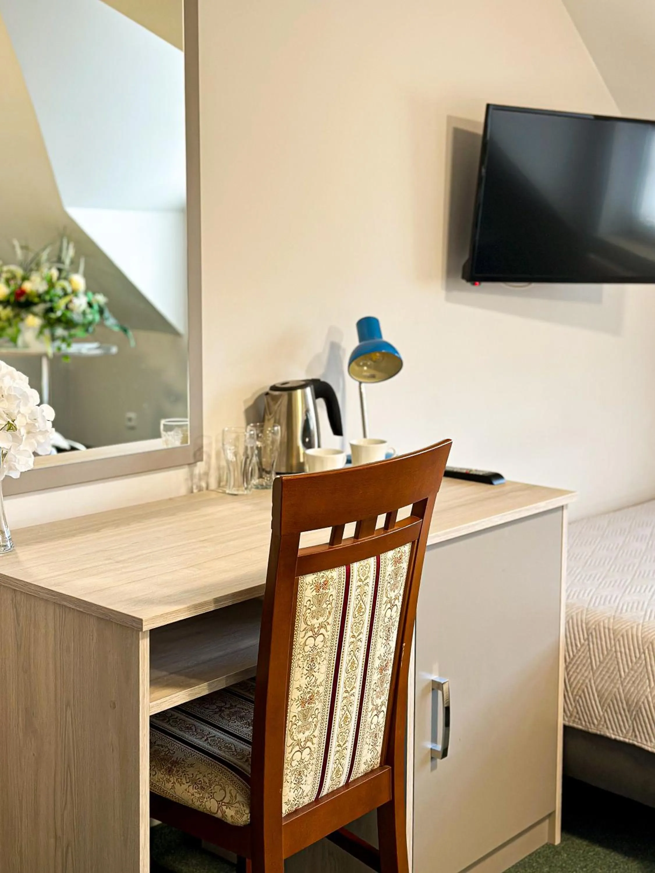 Bed in Hotel Arkadia