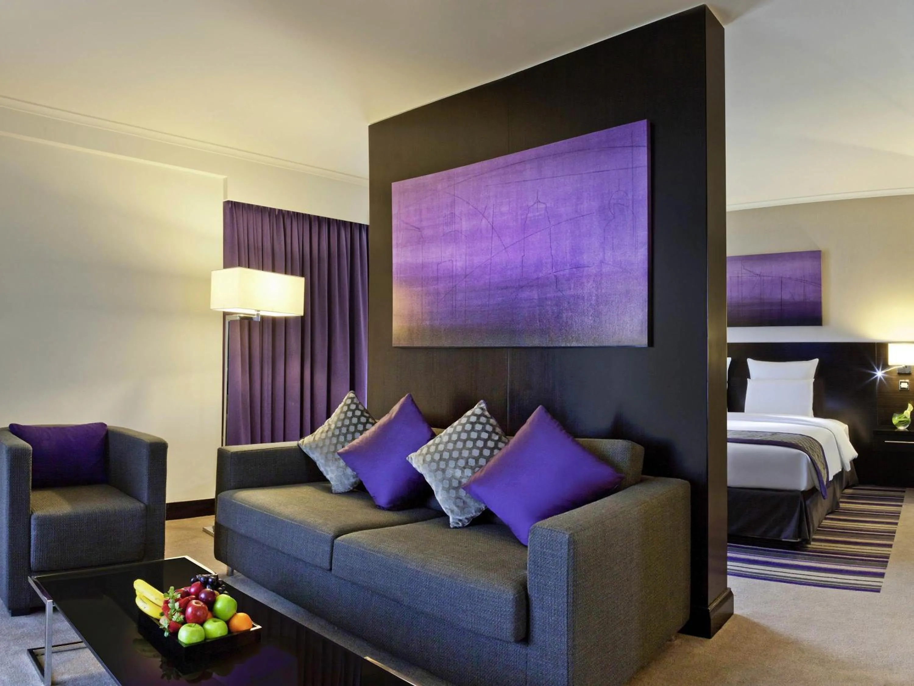 Bedroom, Bed in Pullman Dubai Creek City Centre