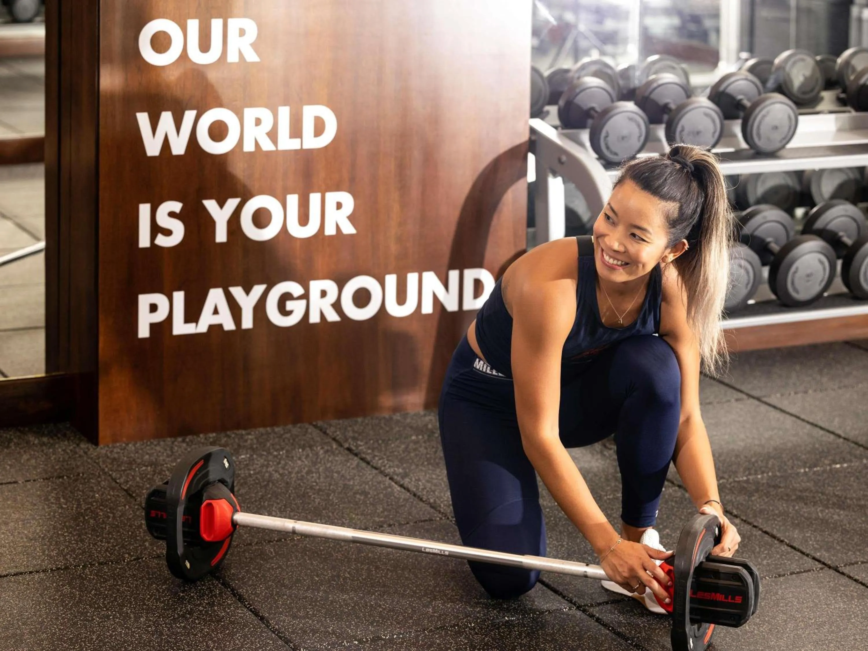 Fitness centre/facilities in Pullman Dubai Creek City Centre