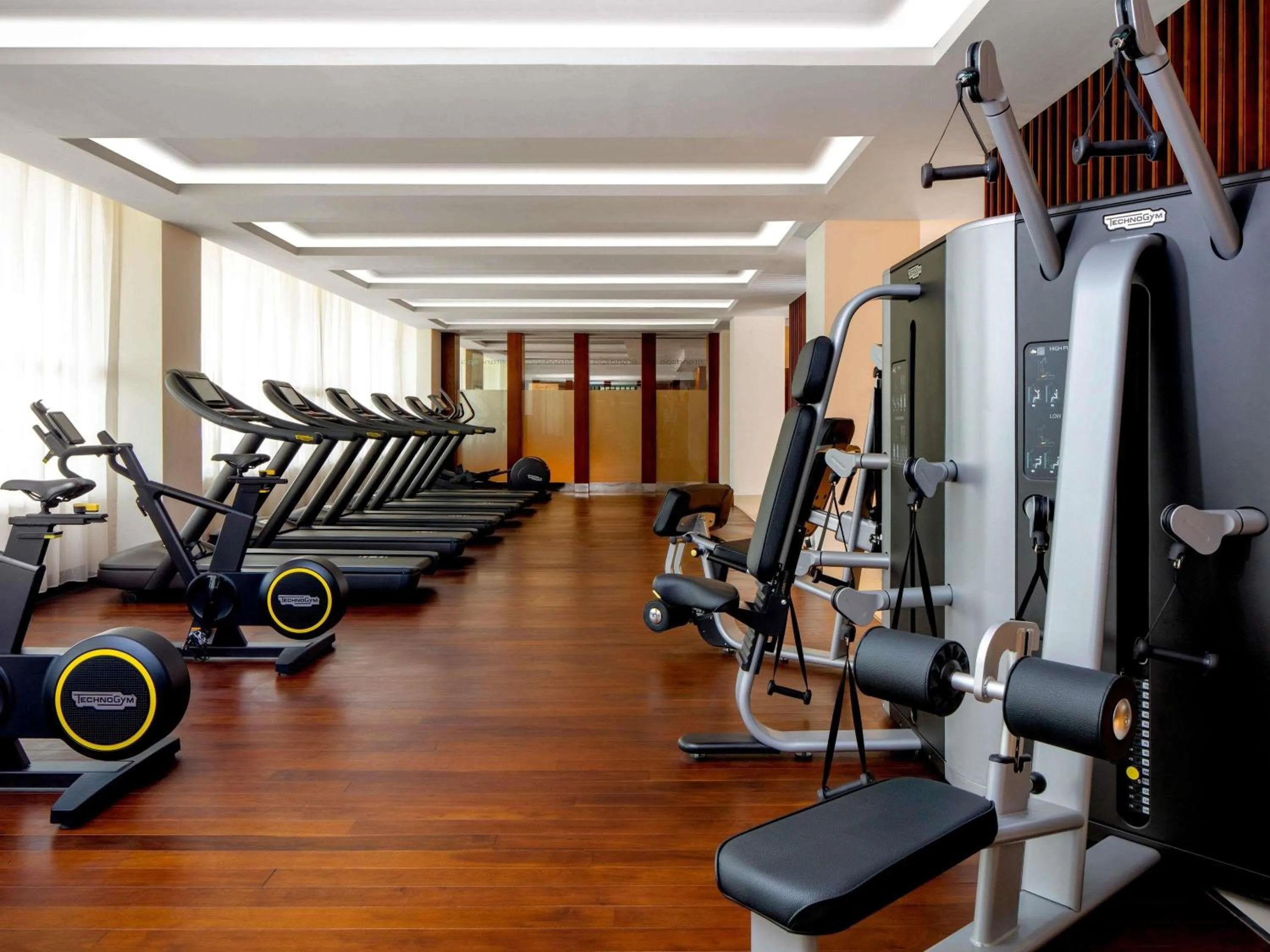 Fitness centre/facilities in Pullman Dubai Creek City Centre