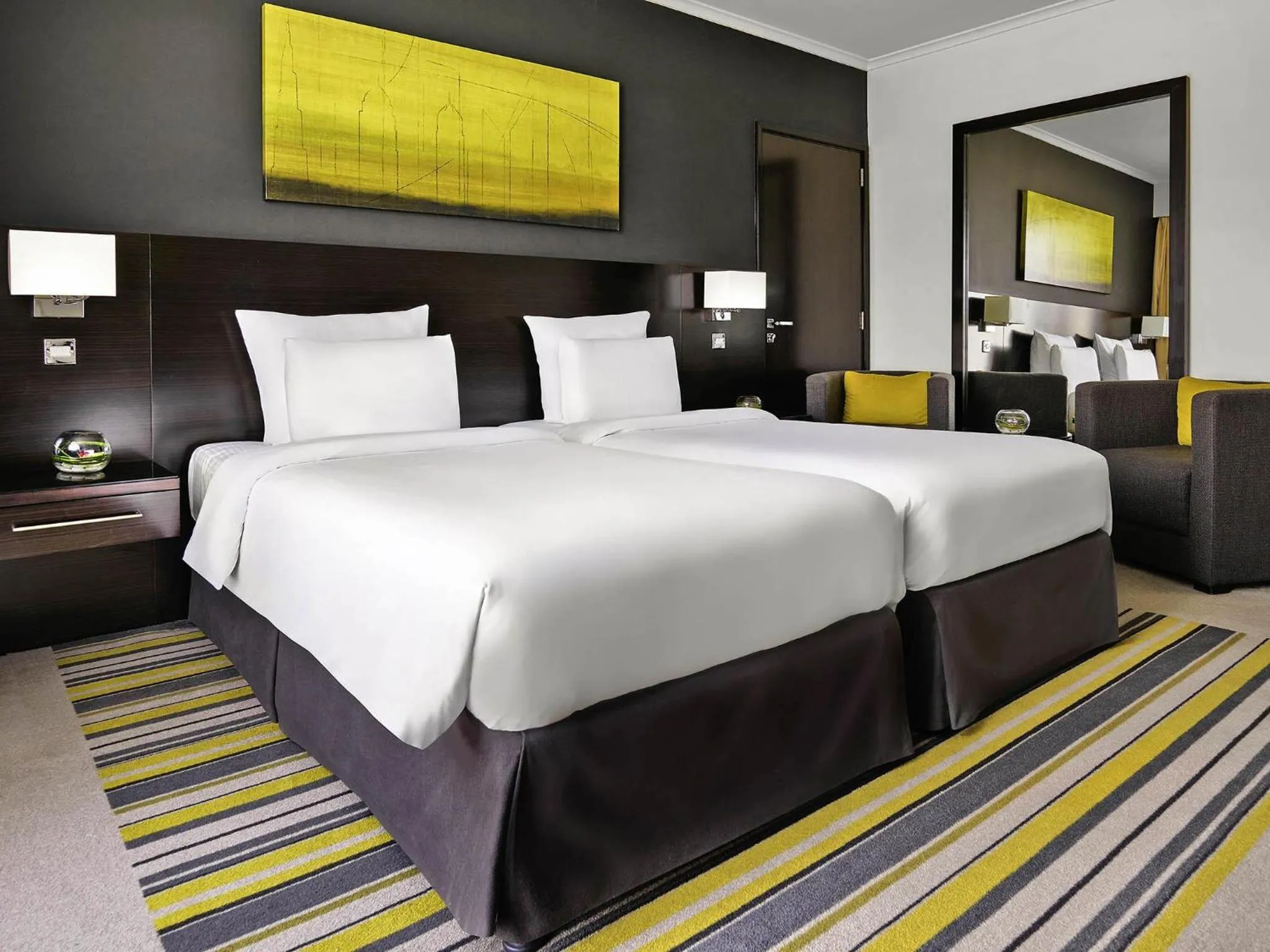 Bedroom, Bed in Pullman Dubai Creek City Centre