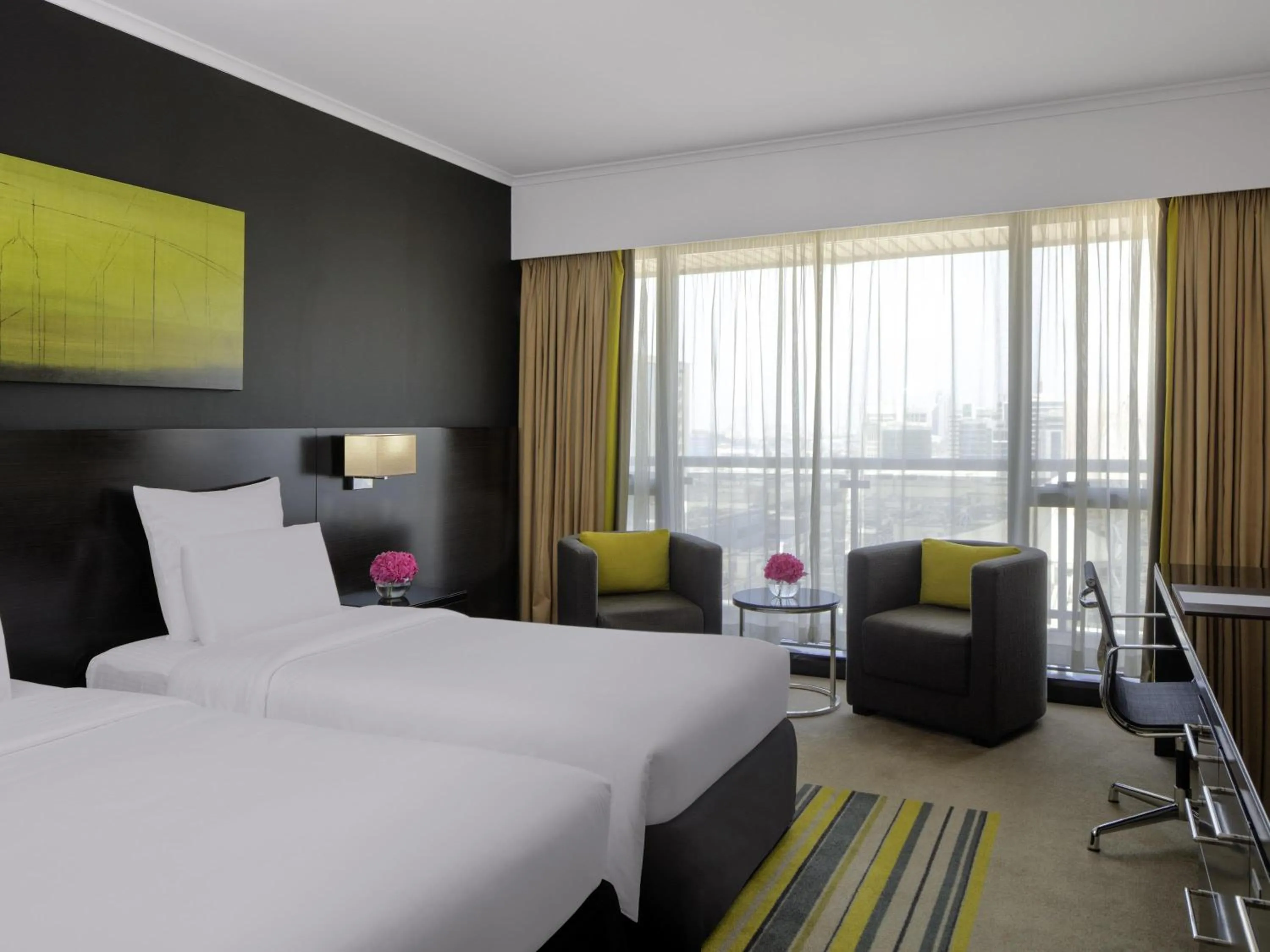 Bedroom, Bed in Pullman Dubai Creek City Centre