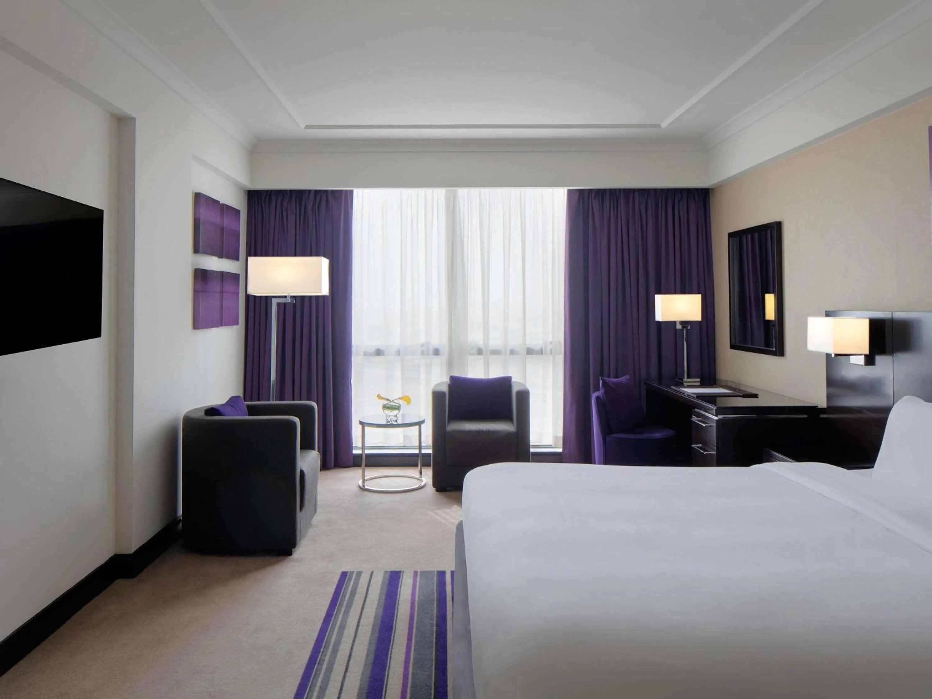 Bedroom, Bed in Pullman Dubai Creek City Centre