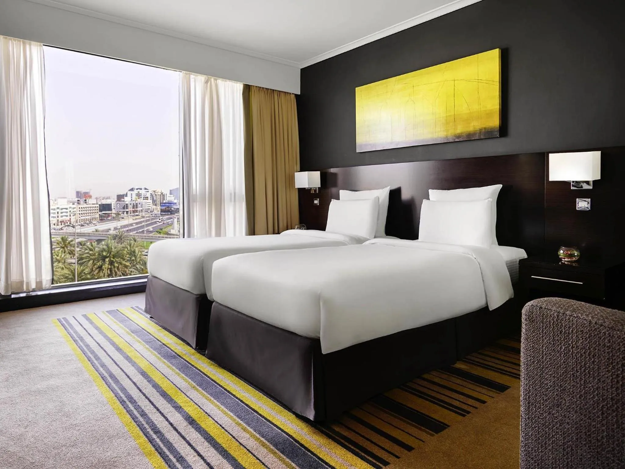 Bedroom, Bed in Pullman Dubai Creek City Centre