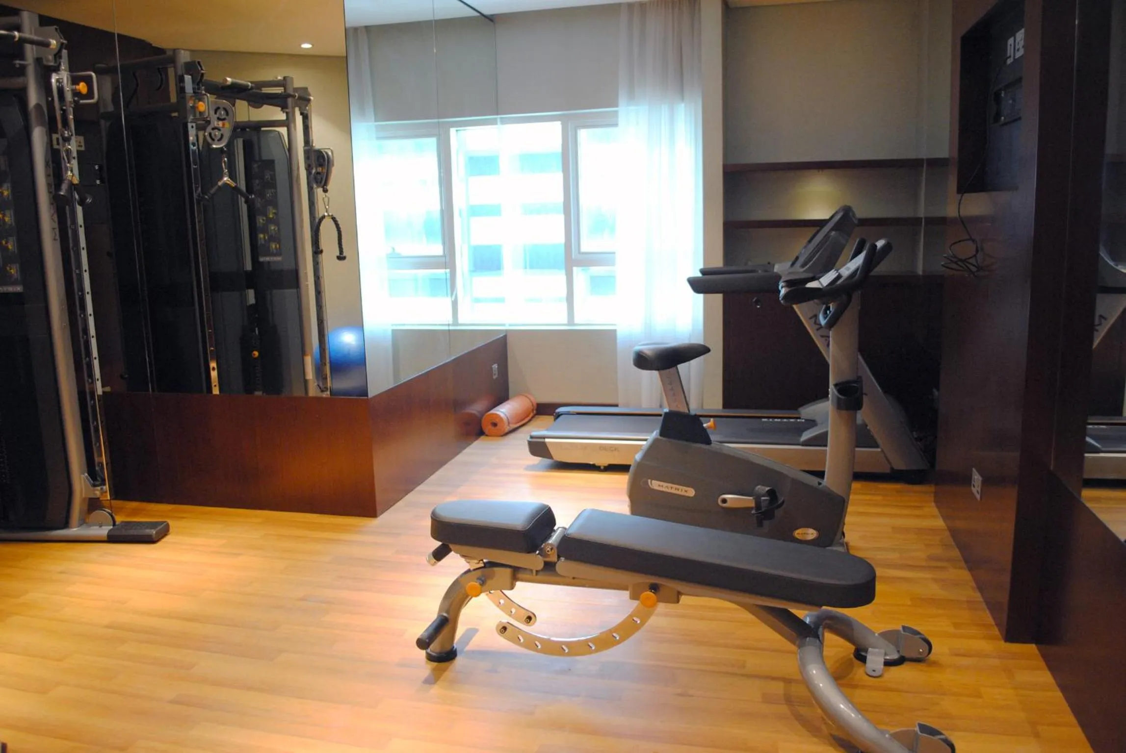 Fitness centre/facilities in Versailles by Vieras Hotel