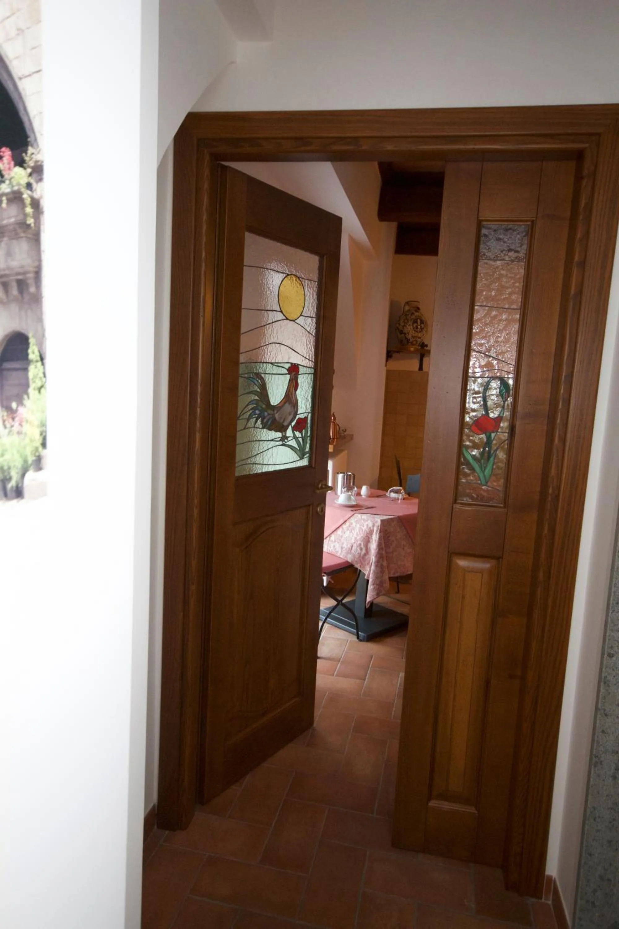 Communal kitchen, Bed in Il Gallo Nero