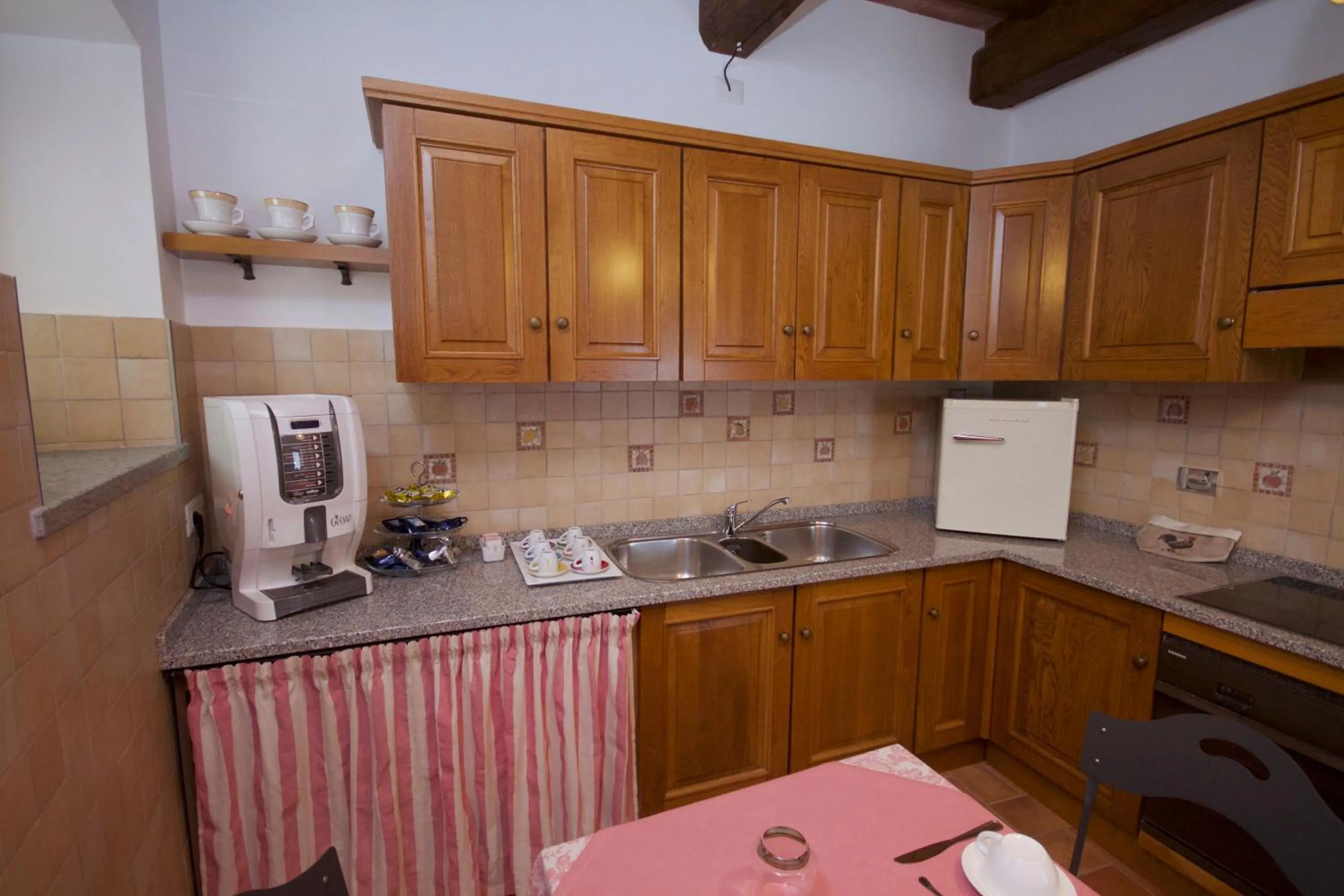 Kitchen or kitchenette in Il Gallo Nero
